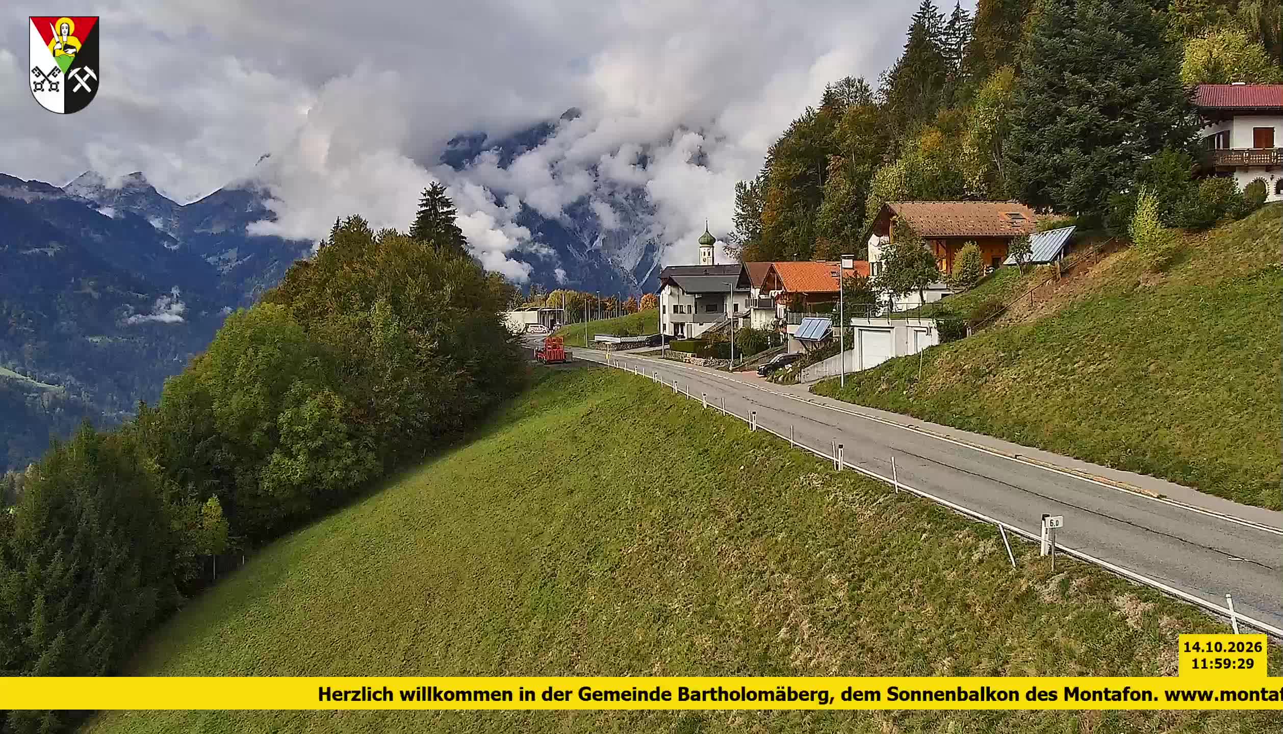 Bartholomäberg | Blick auf Schruns