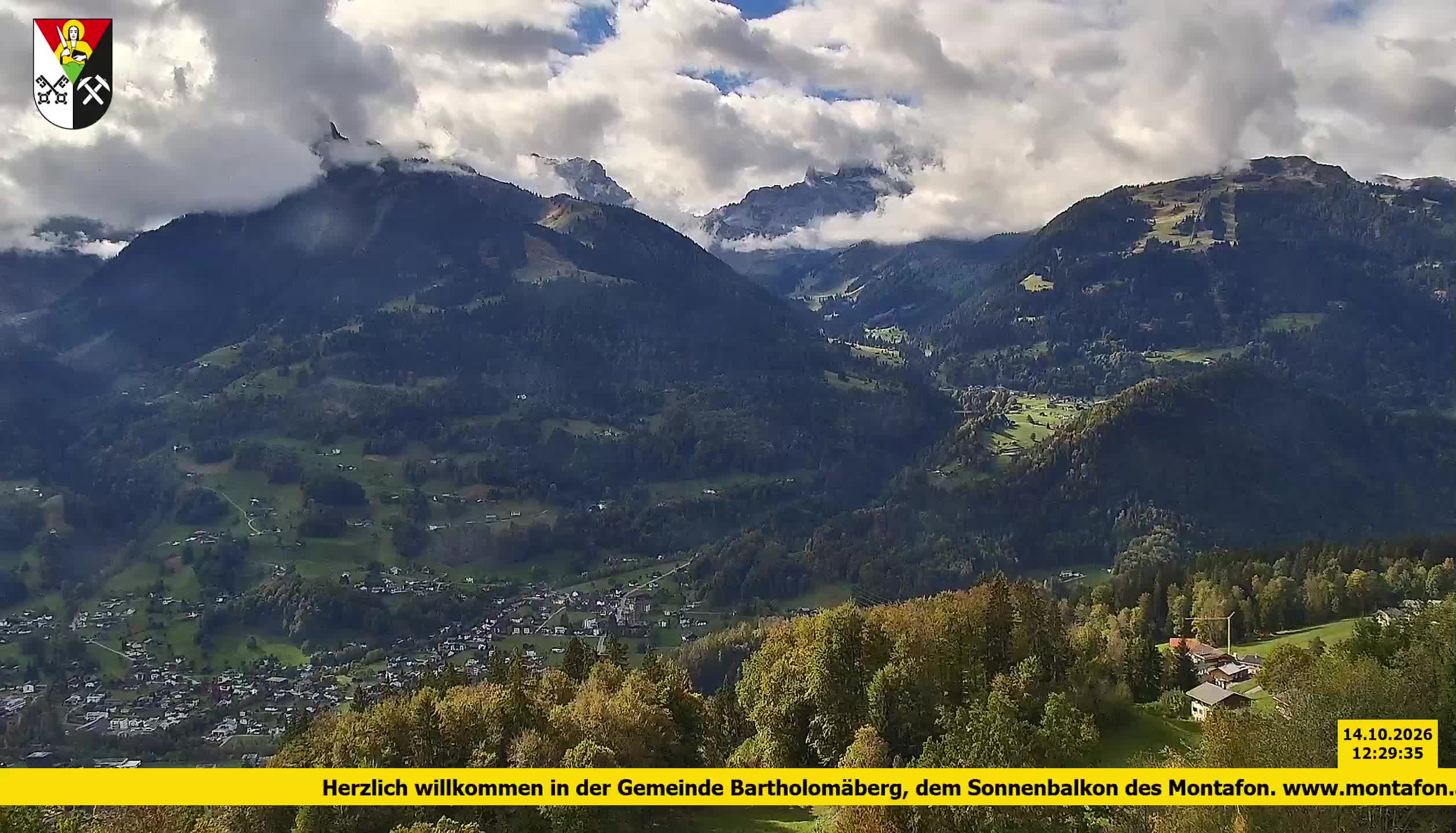 Bartholomäberg | Blick auf Schruns