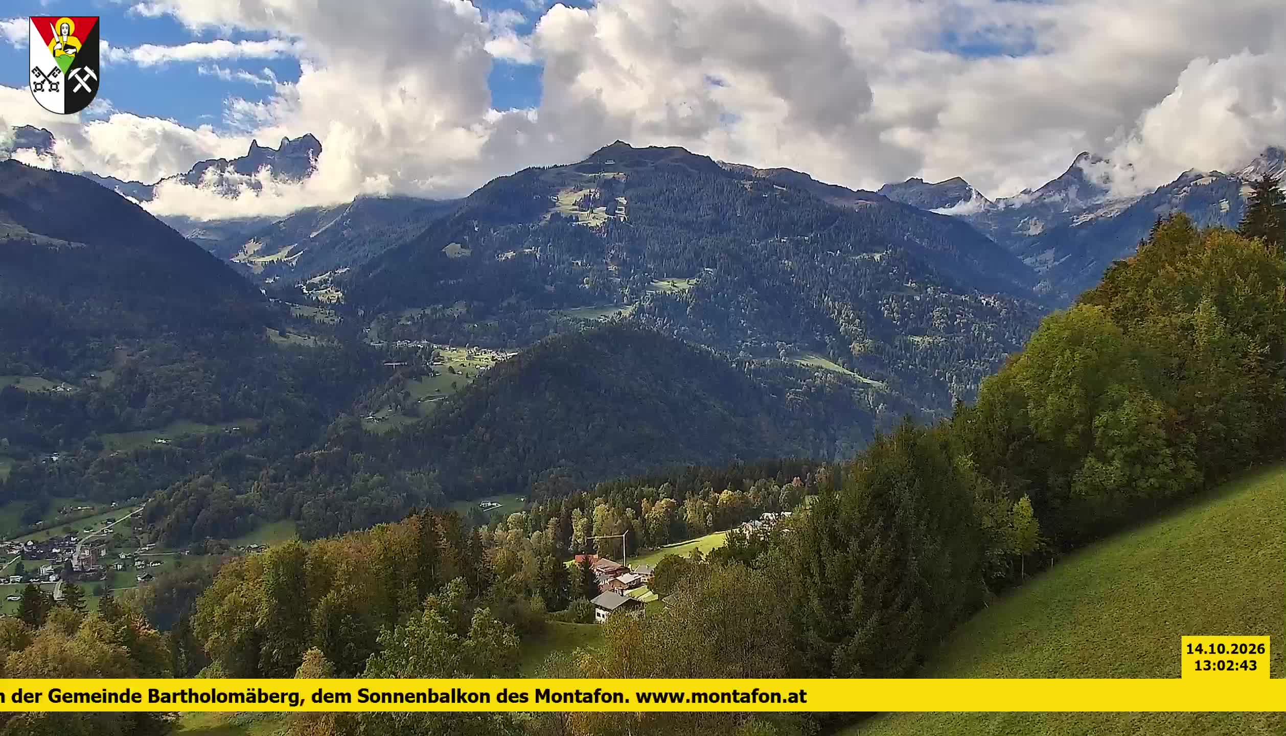 Bartholomäberg | Blick auf Schruns