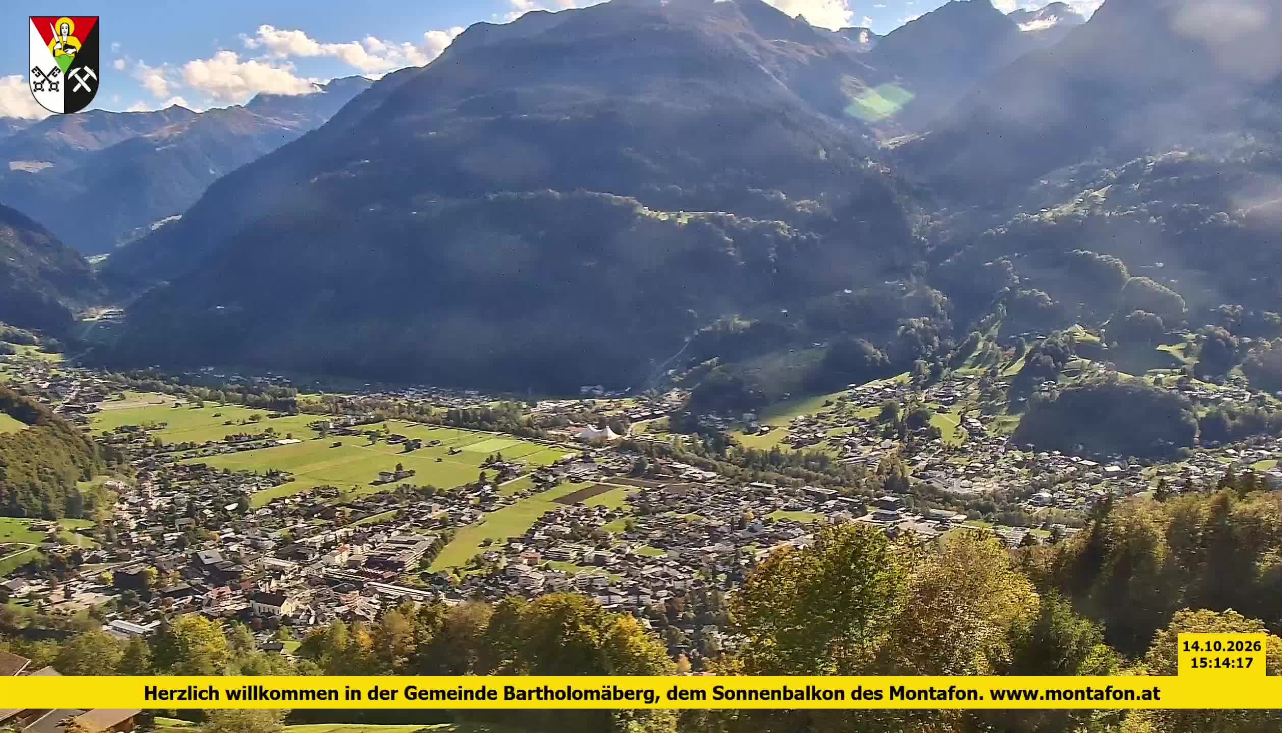 Bartholomäberg | Blick auf Schruns