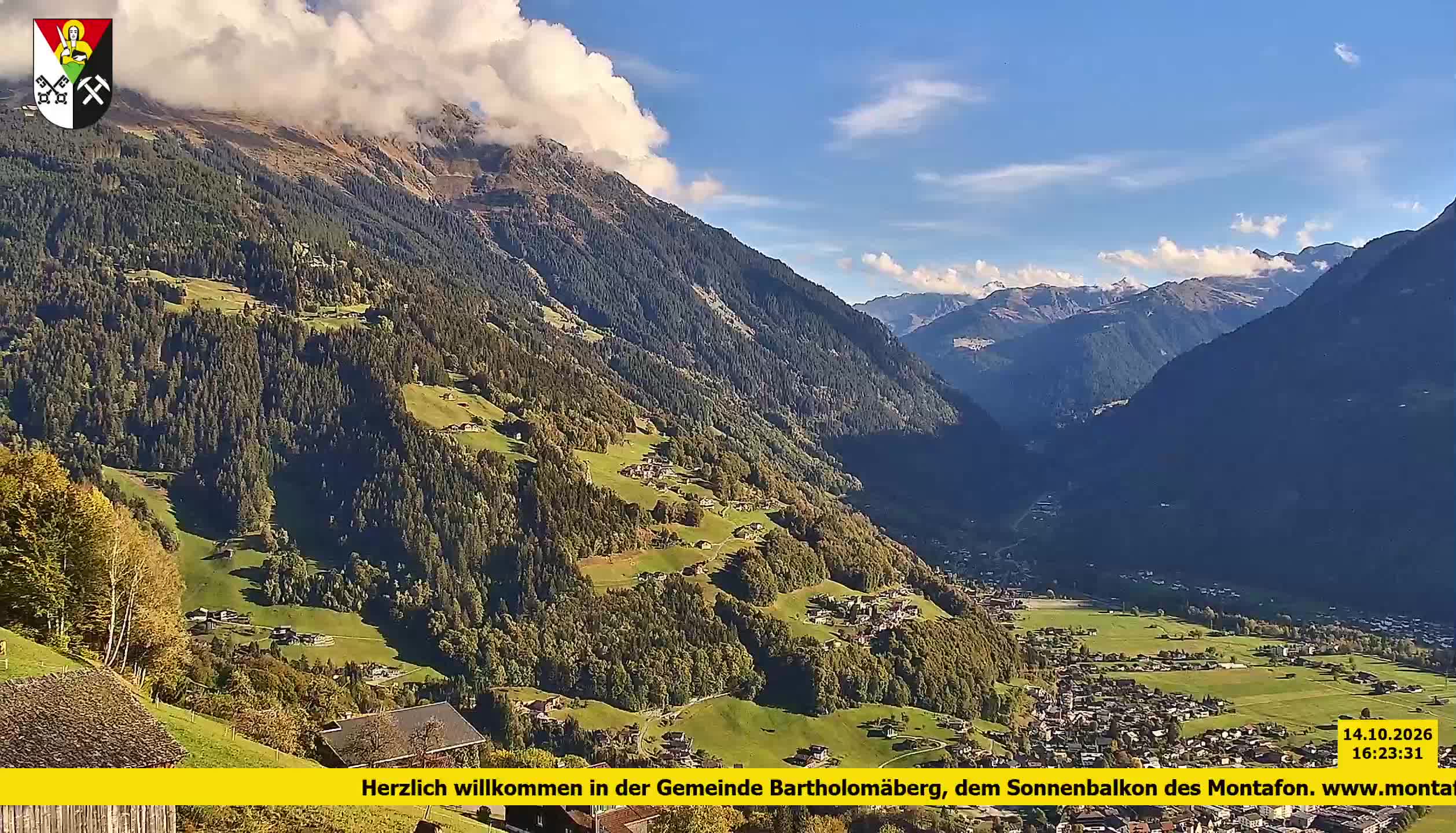 Bartholomäberg | Blick auf Schruns