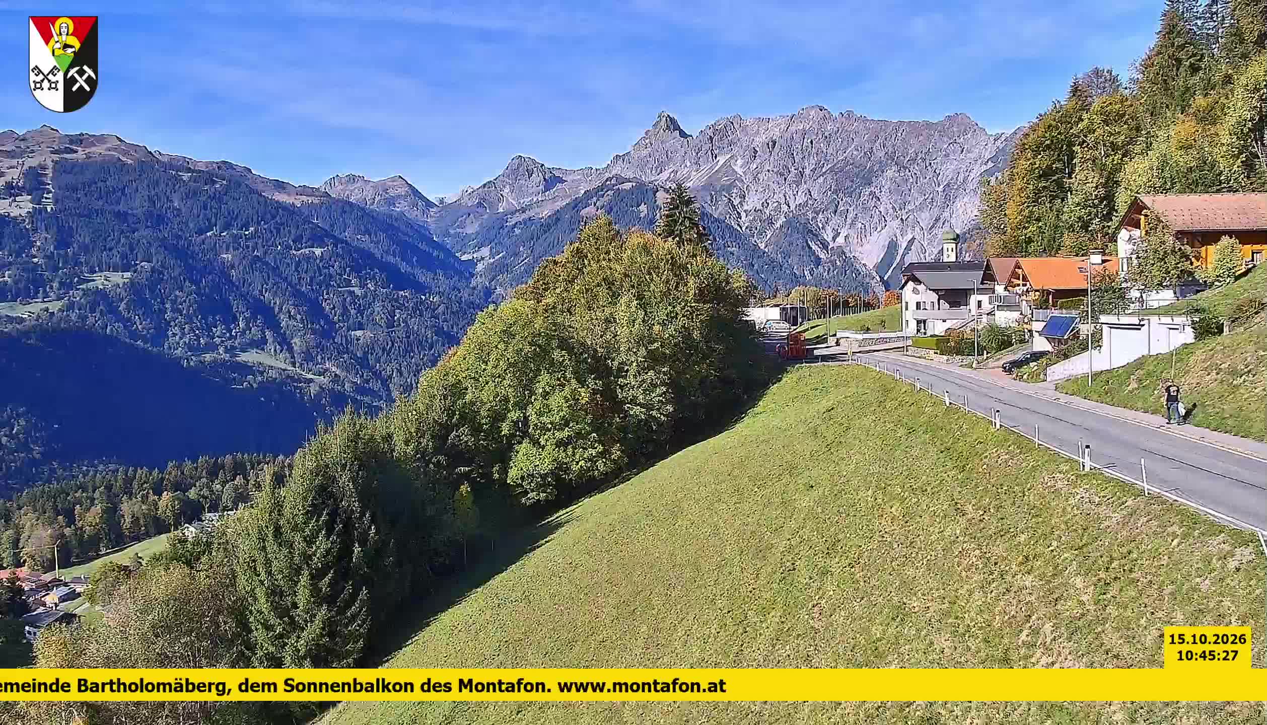 Bartholomäberg | Blick auf Schruns