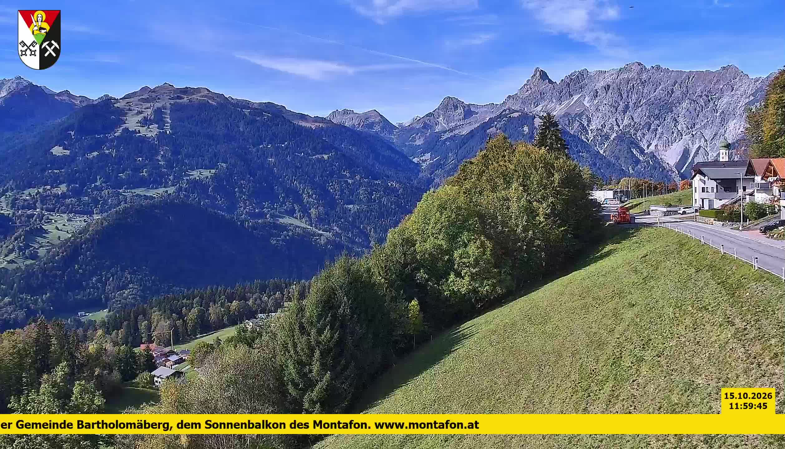 Bartholomäberg | Blick auf Schruns