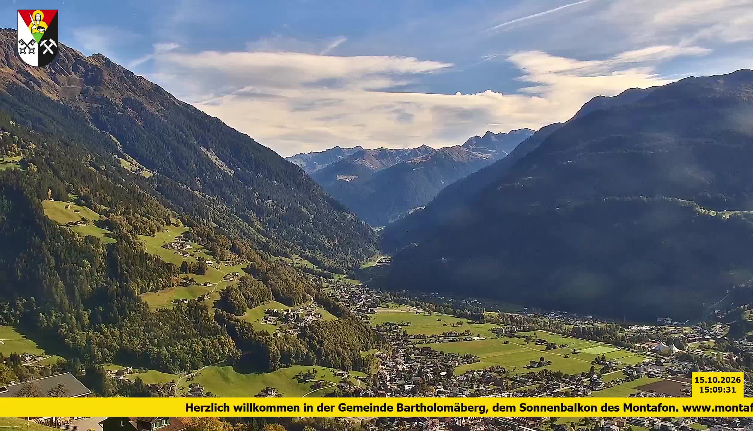 Bartholomäberg | Blick auf Schruns