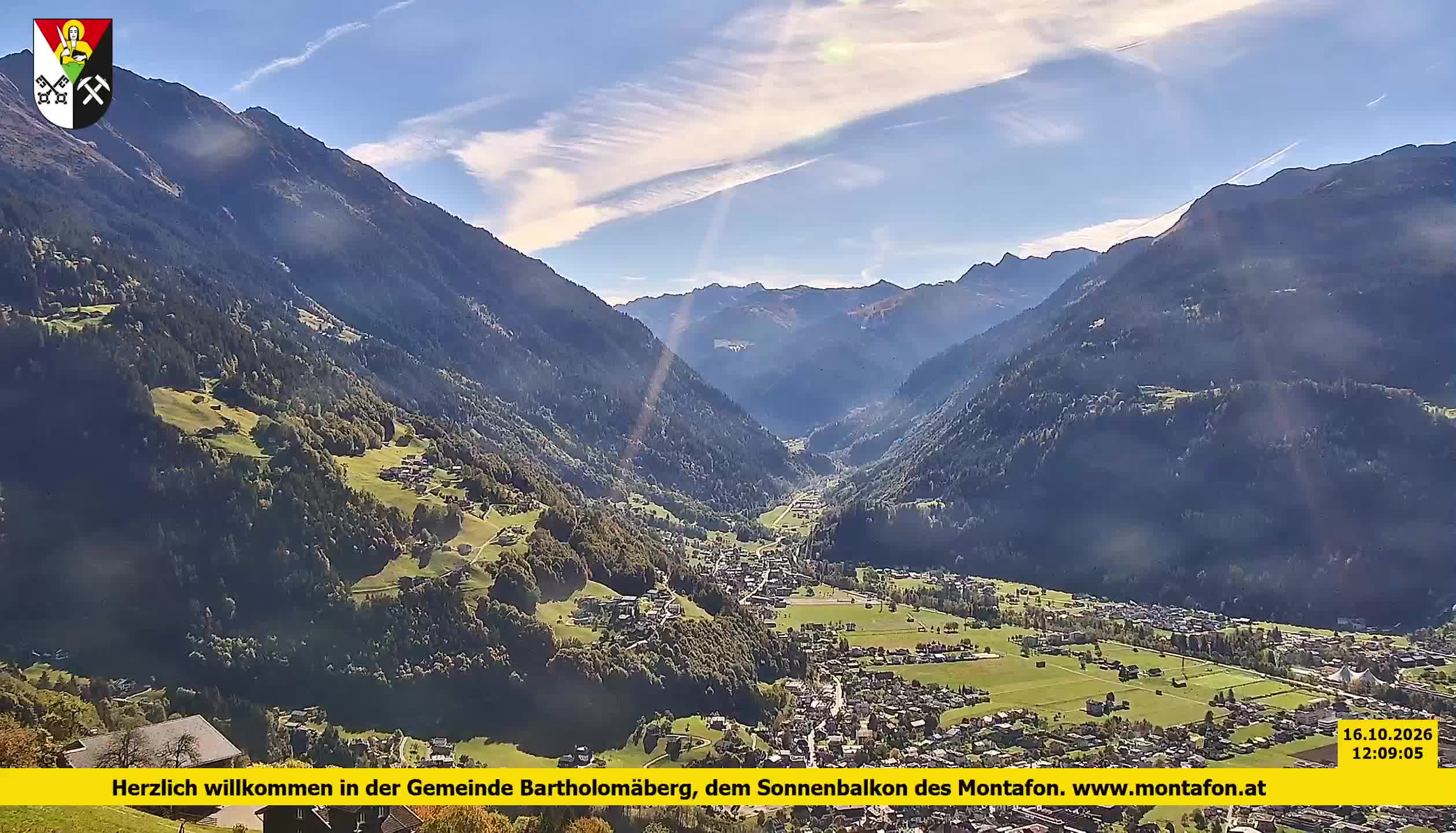 Bartholomäberg | Blick auf Schruns