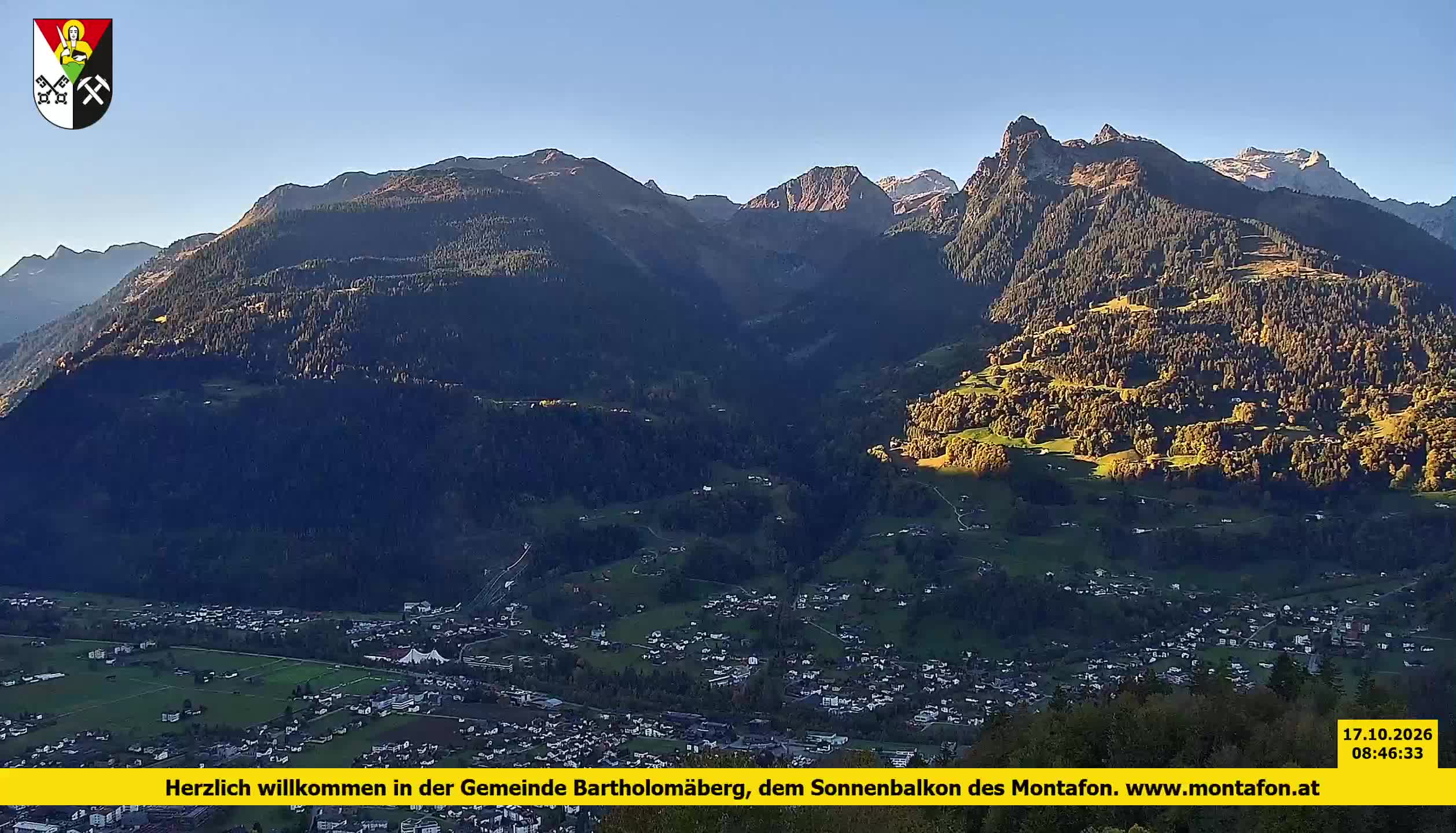Bartholomäberg | Blick auf Schruns