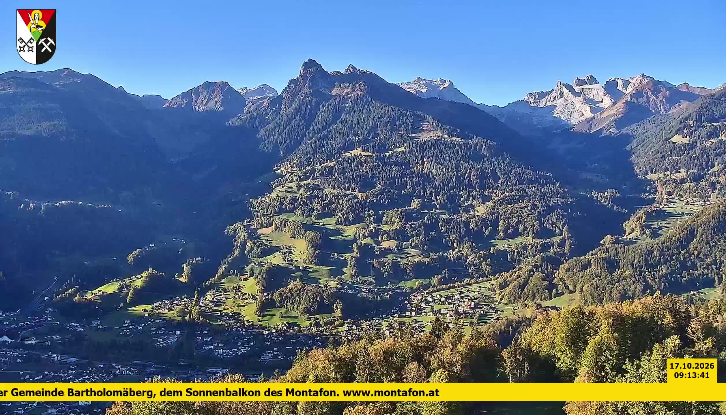 Bartholomäberg | Blick auf Schruns