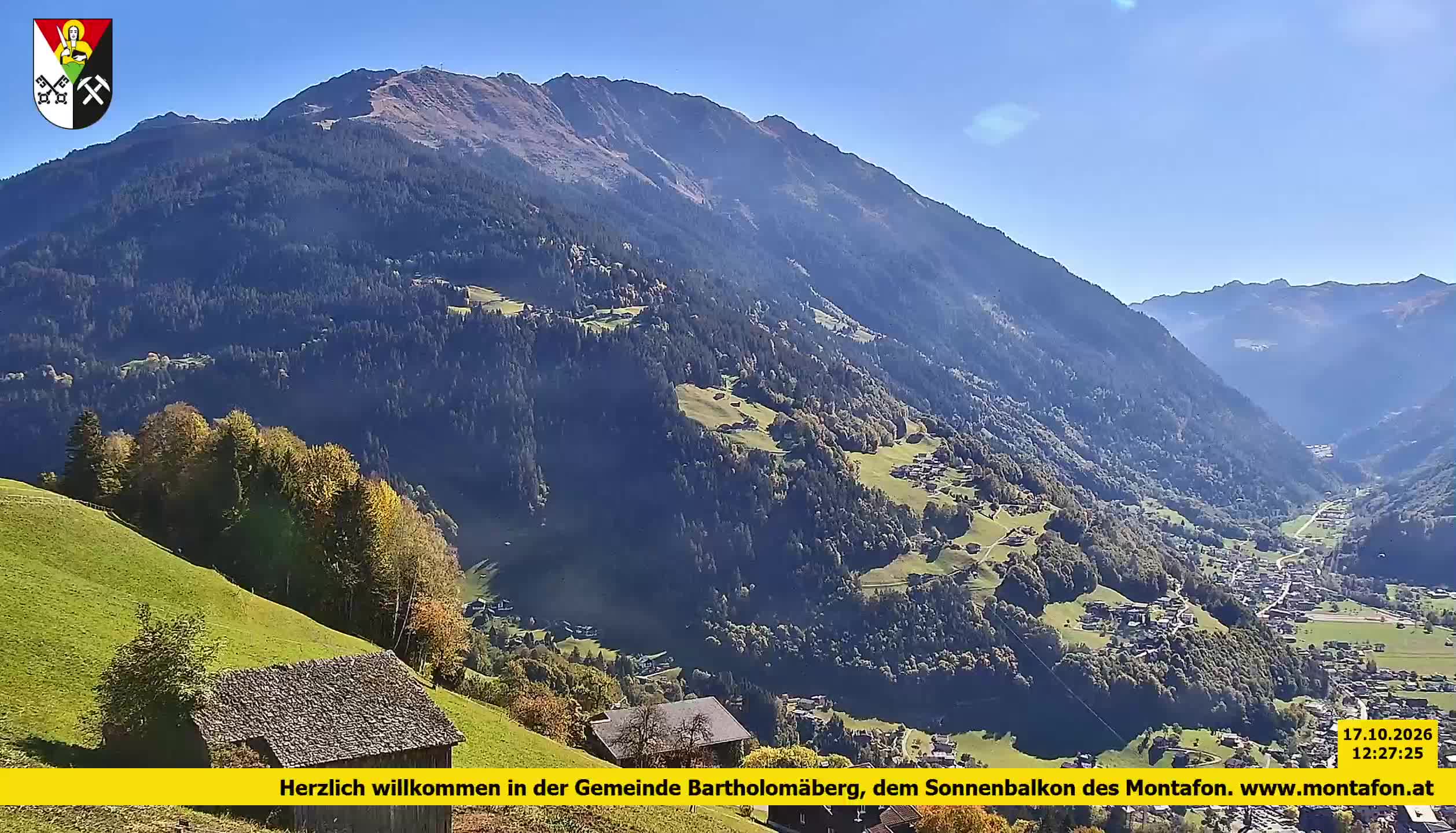 Bartholomäberg | Blick auf Schruns