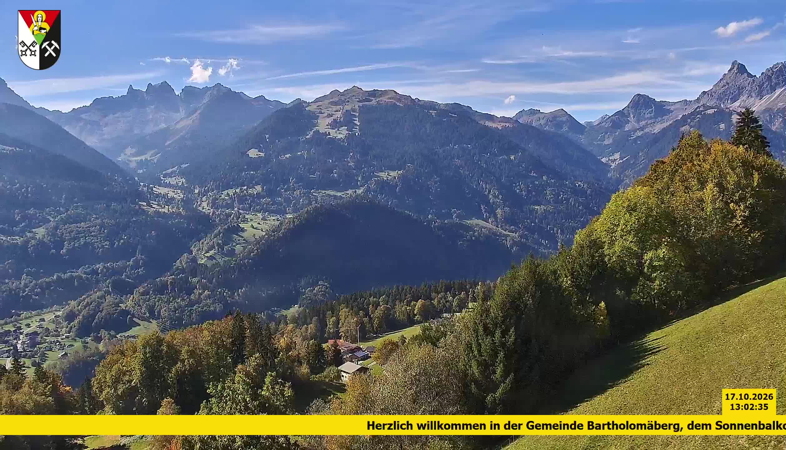 Bartholomäberg | Blick auf Schruns