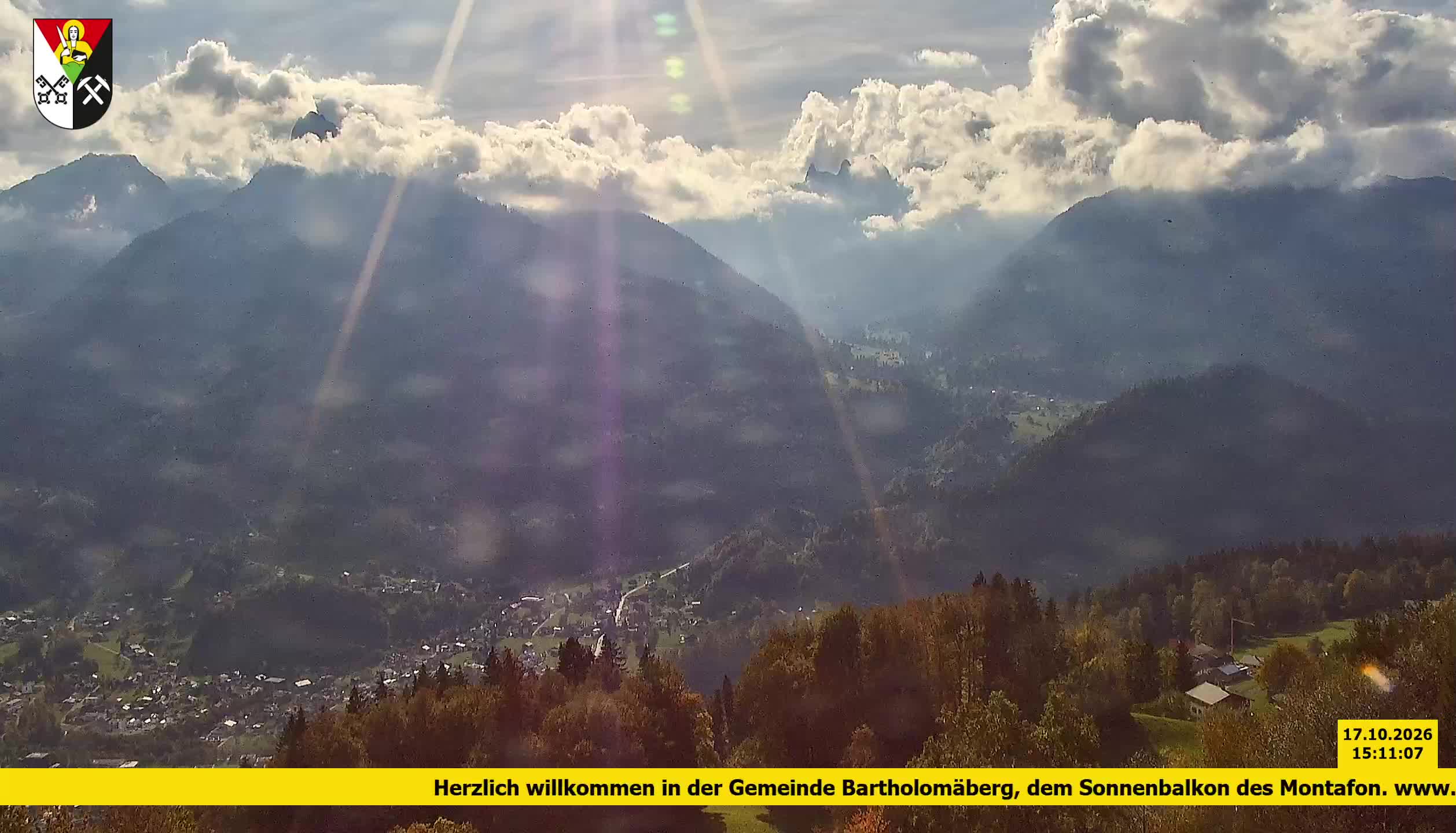 Bartholomäberg | Blick auf Schruns