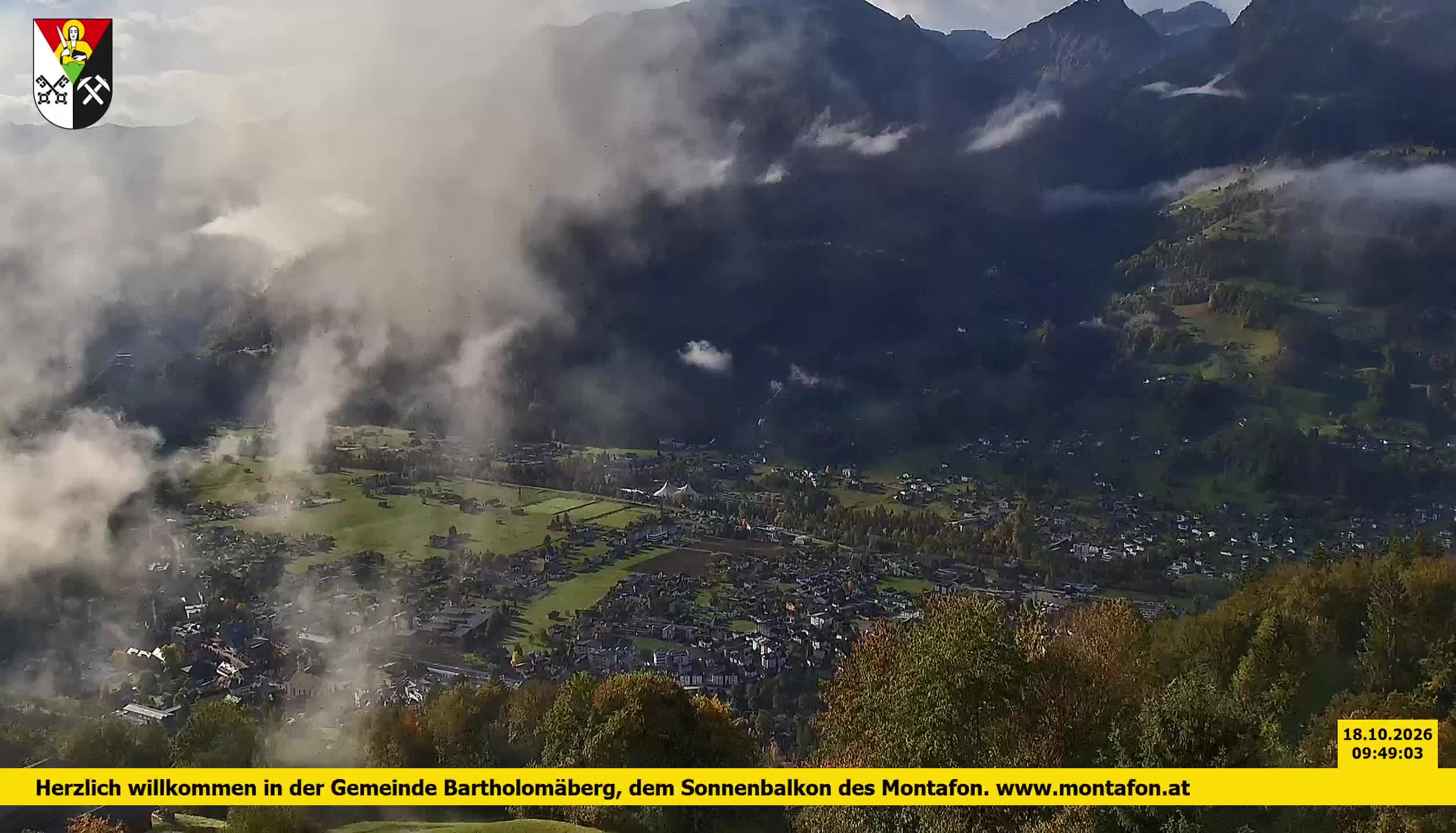 Bartholomäberg | Blick auf Schruns