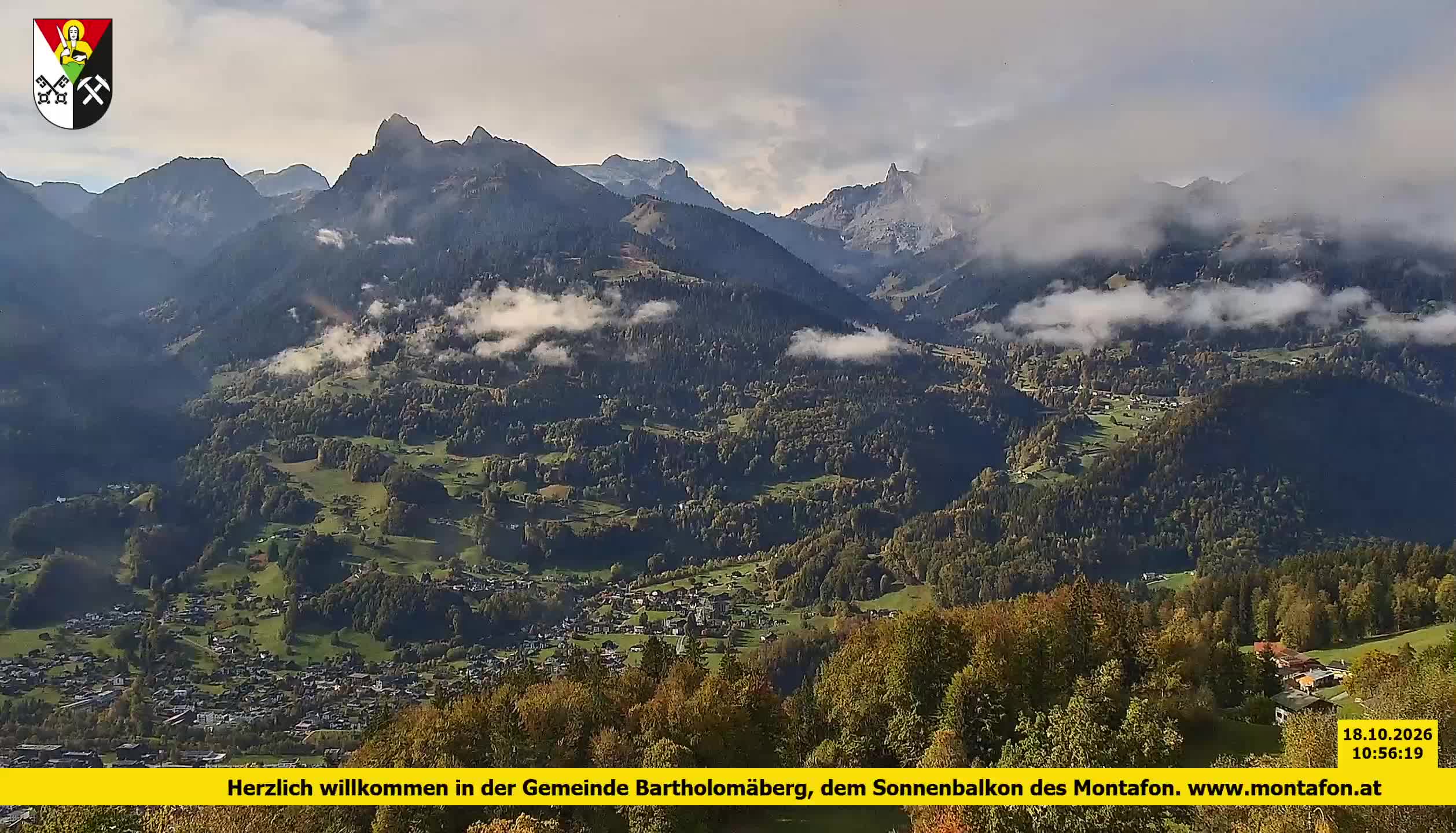 Bartholomäberg | Blick auf Schruns