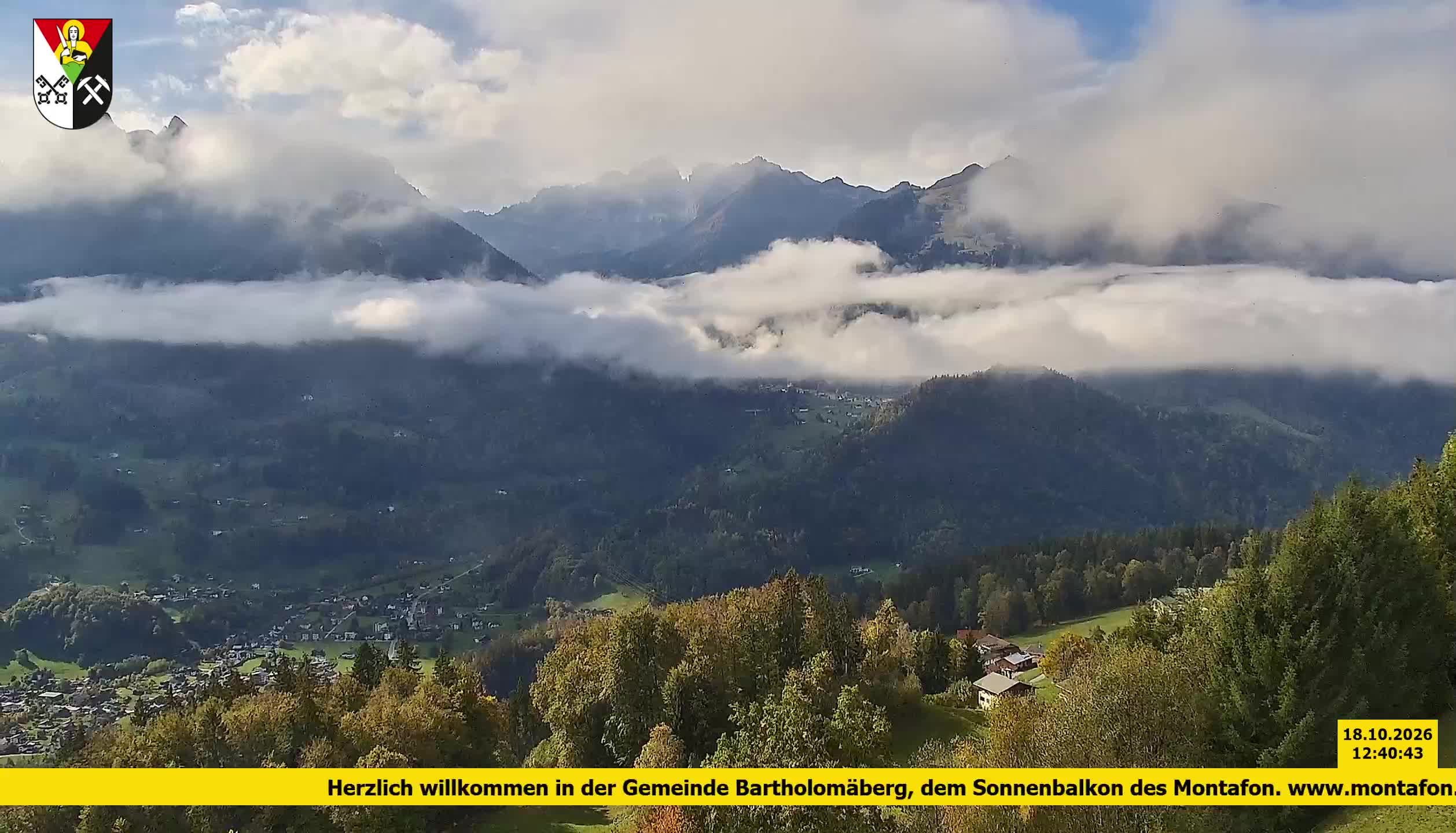 Bartholomäberg | Blick auf Schruns