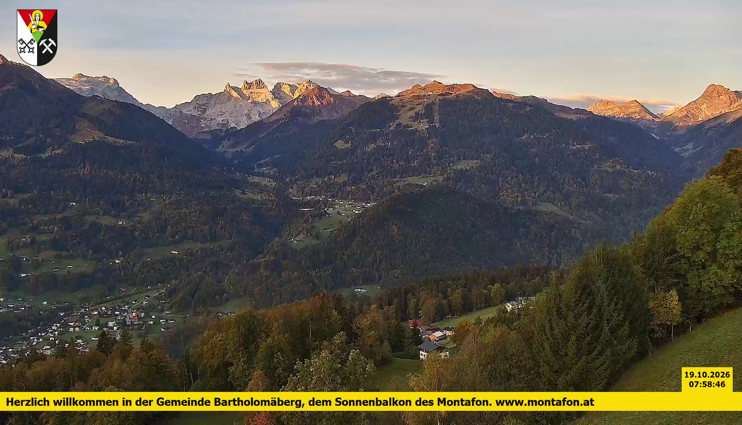 Bartholomäberg | Blick auf Schruns