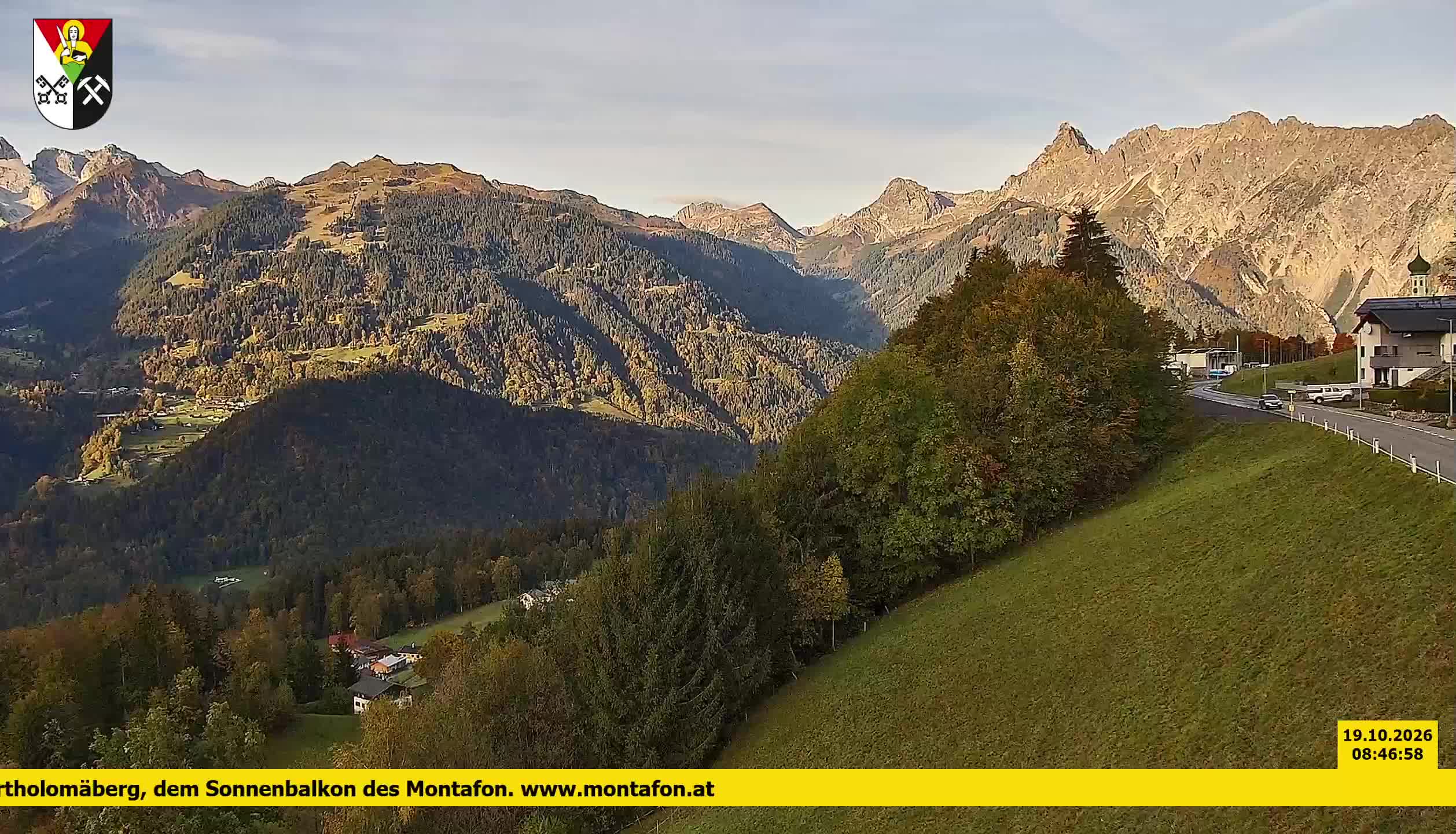 Bartholomäberg | Blick auf Schruns