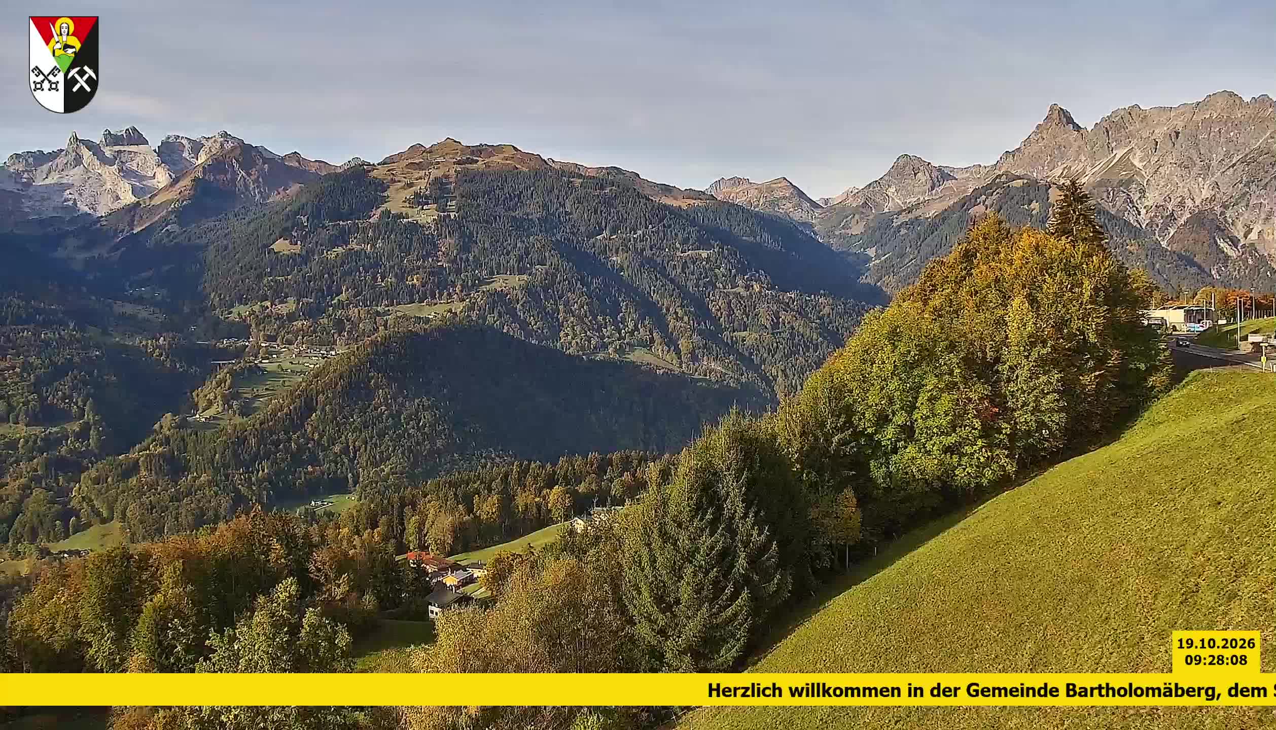 Bartholomäberg | Blick auf Schruns