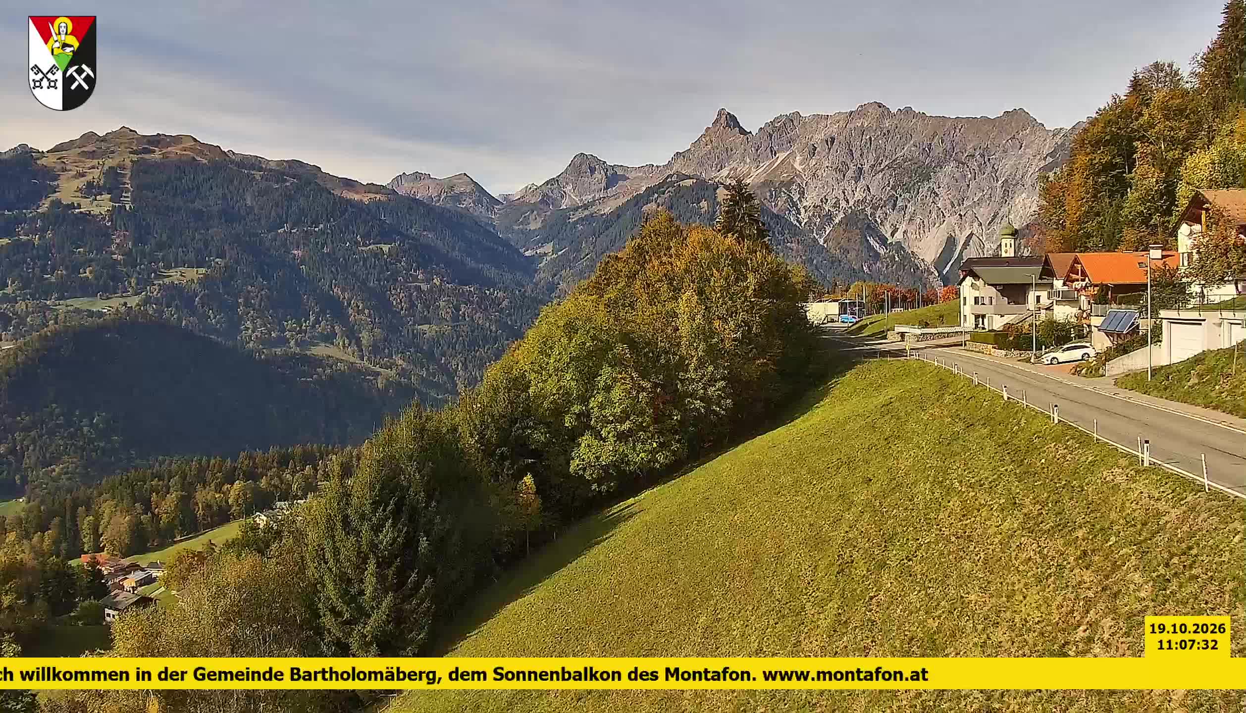 Bartholomäberg | Blick auf Schruns