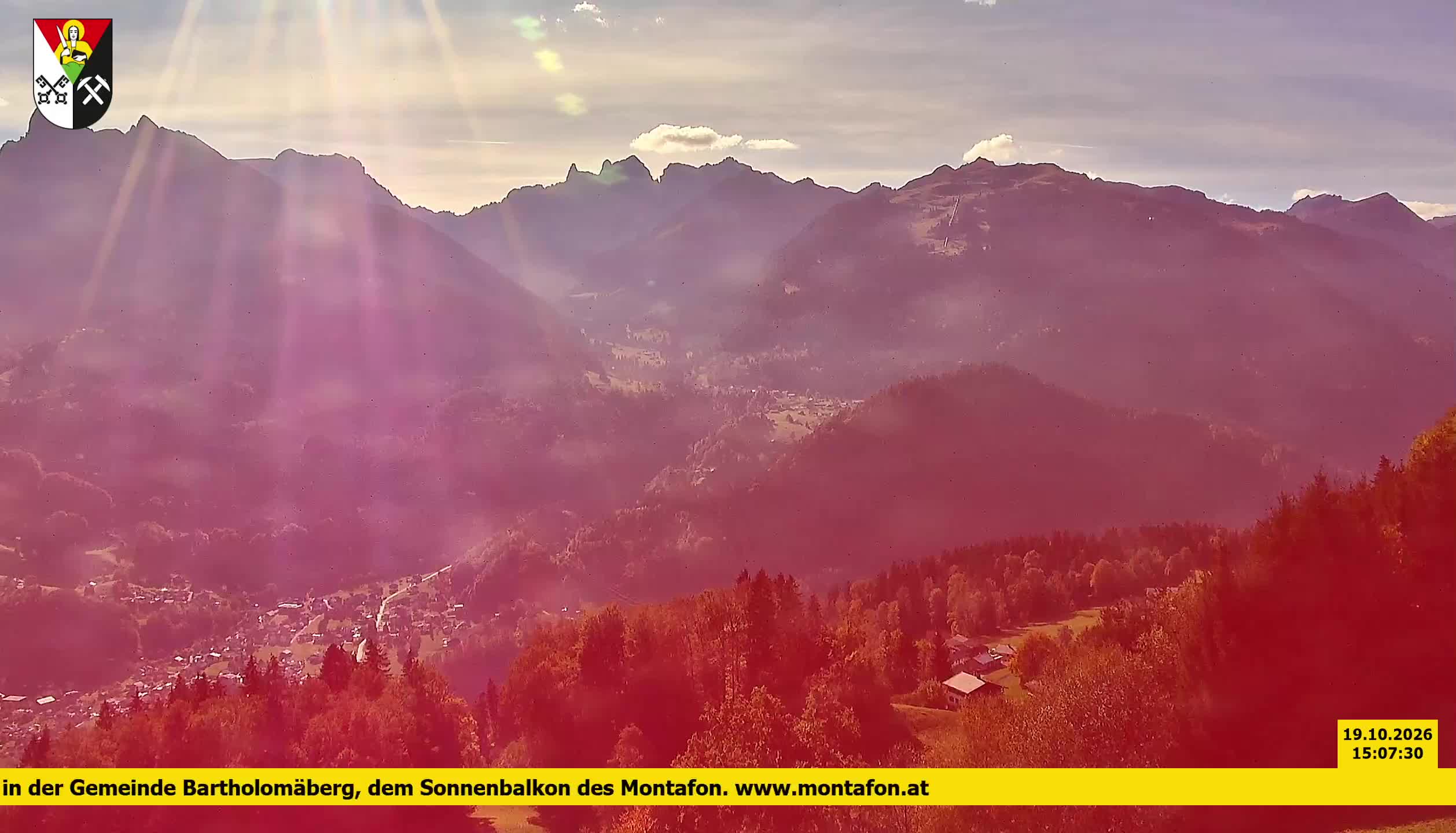 Bartholomäberg | Blick auf Schruns