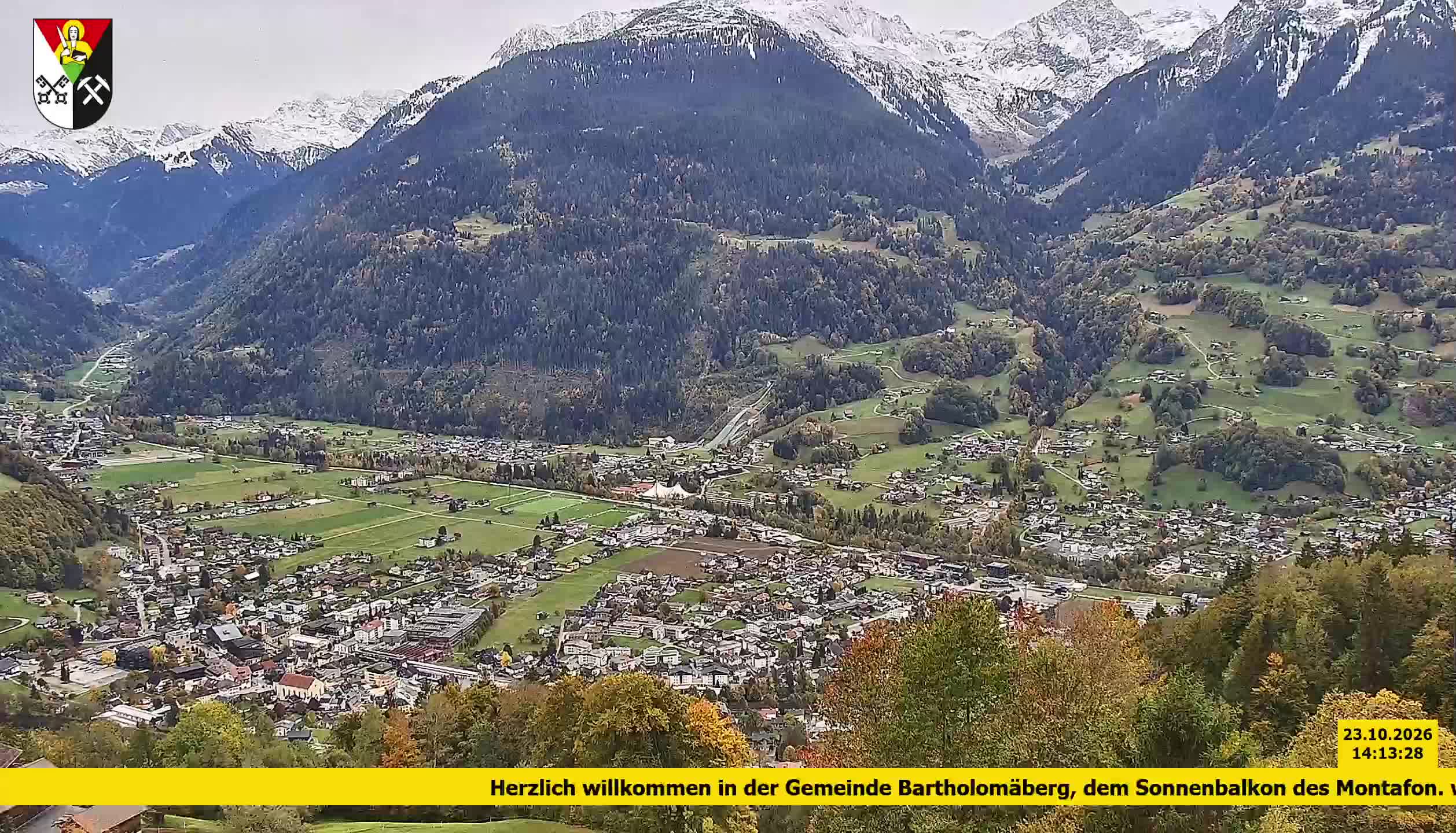 Bartholomäberg | Blick auf Schruns