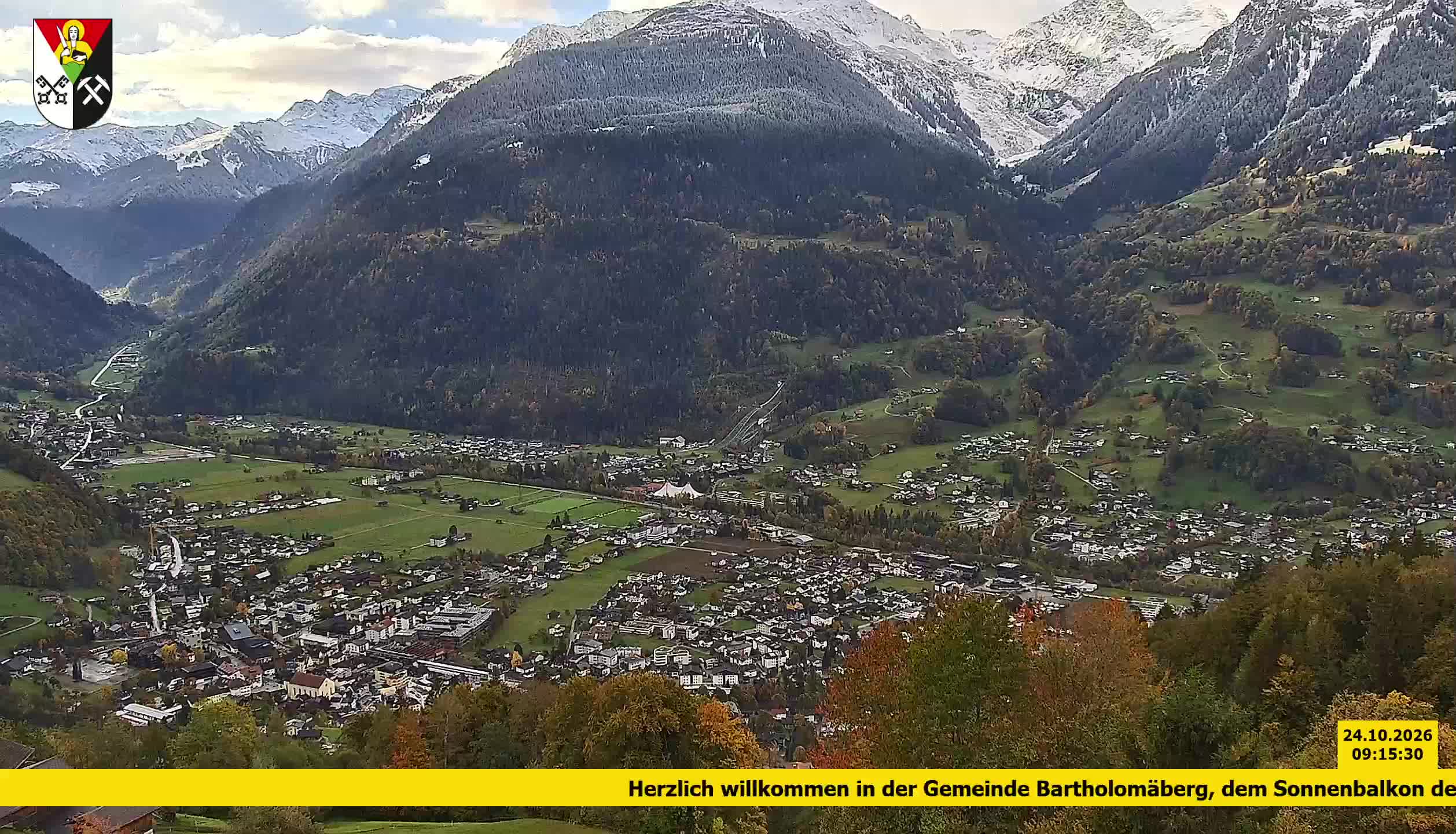 Bartholomäberg | Blick auf Schruns