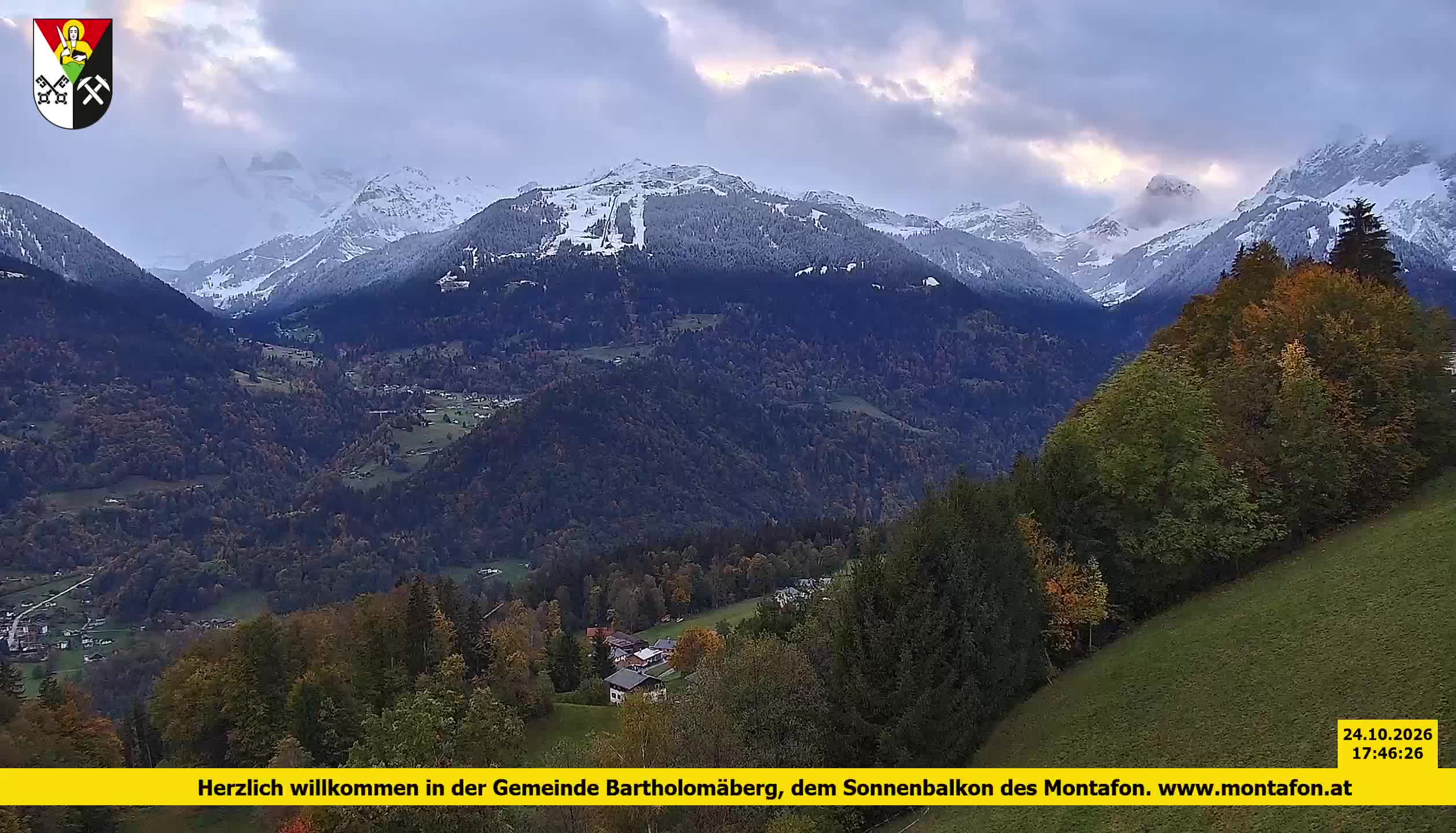 Bartholomäberg | Blick auf Schruns