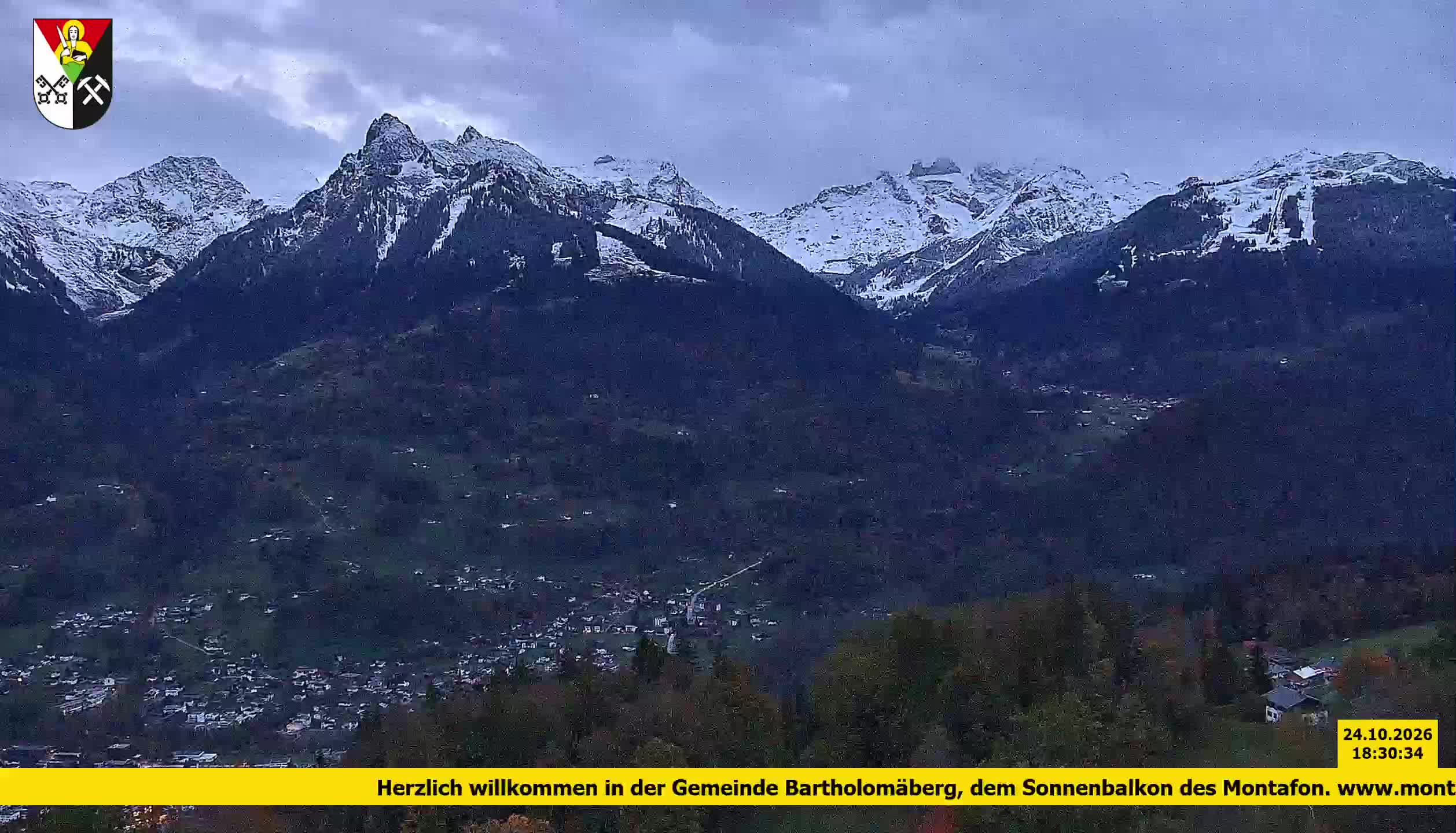 Bartholomäberg | Blick auf Schruns