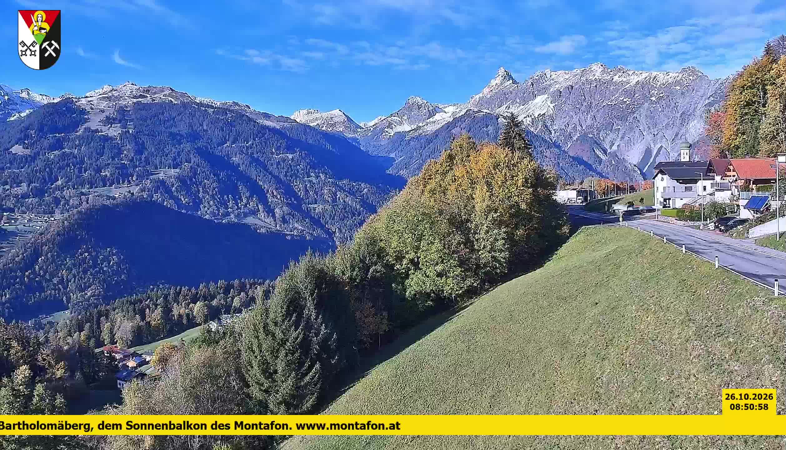 Bartholomäberg | Blick auf Schruns