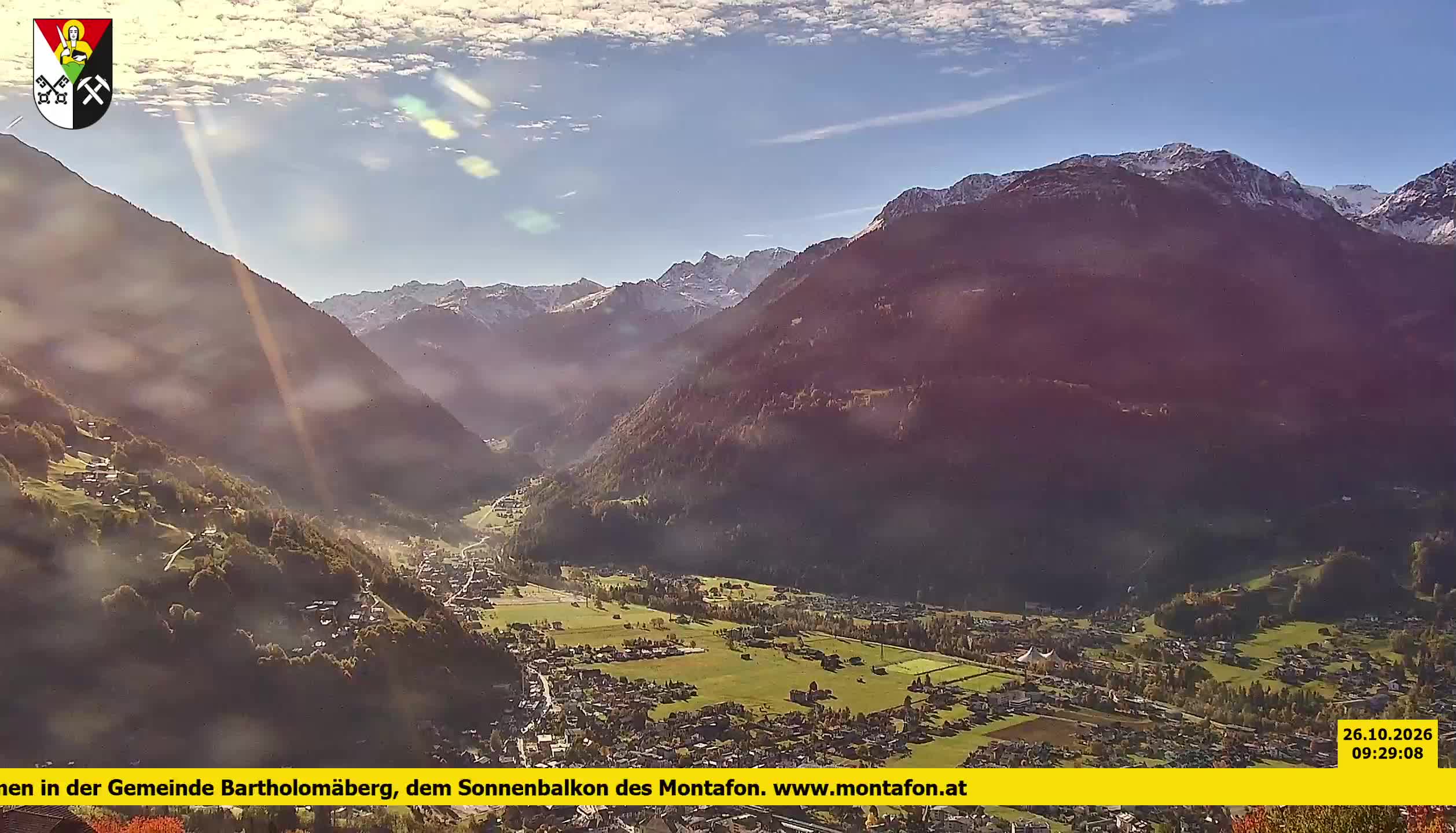 Bartholomäberg | Blick auf Schruns