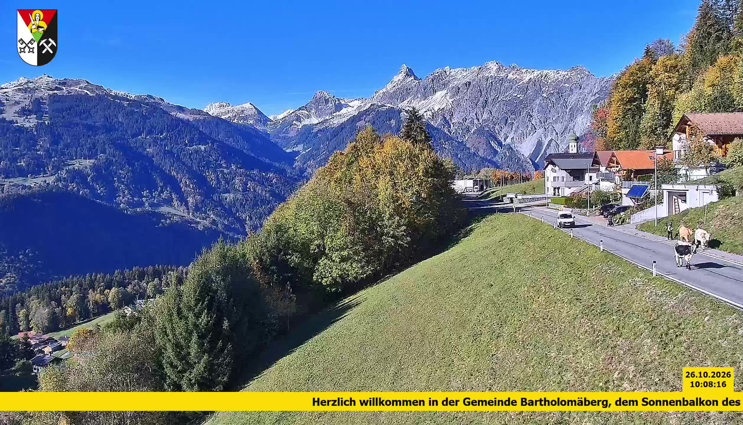 Bartholomäberg | Blick auf Schruns