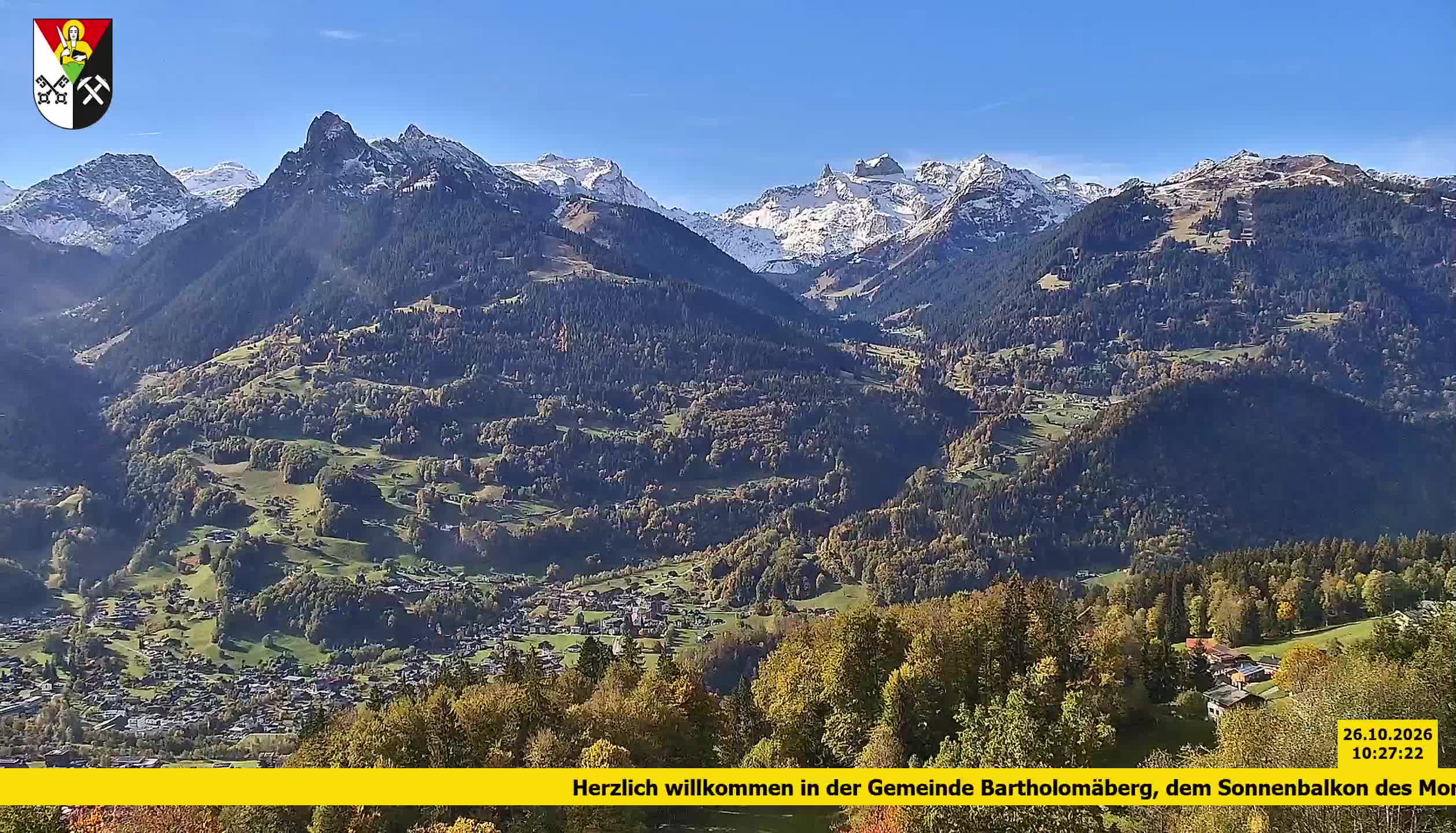 Bartholomäberg | Blick auf Schruns