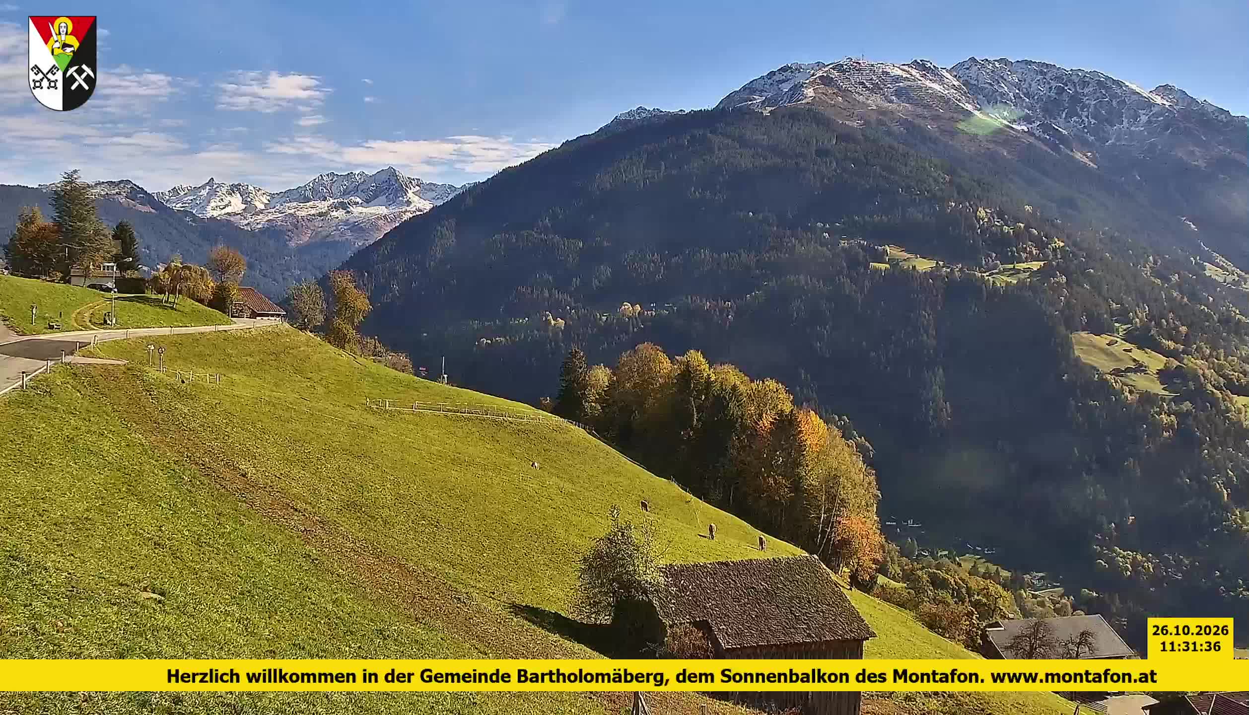 Bartholomäberg | Blick auf Schruns