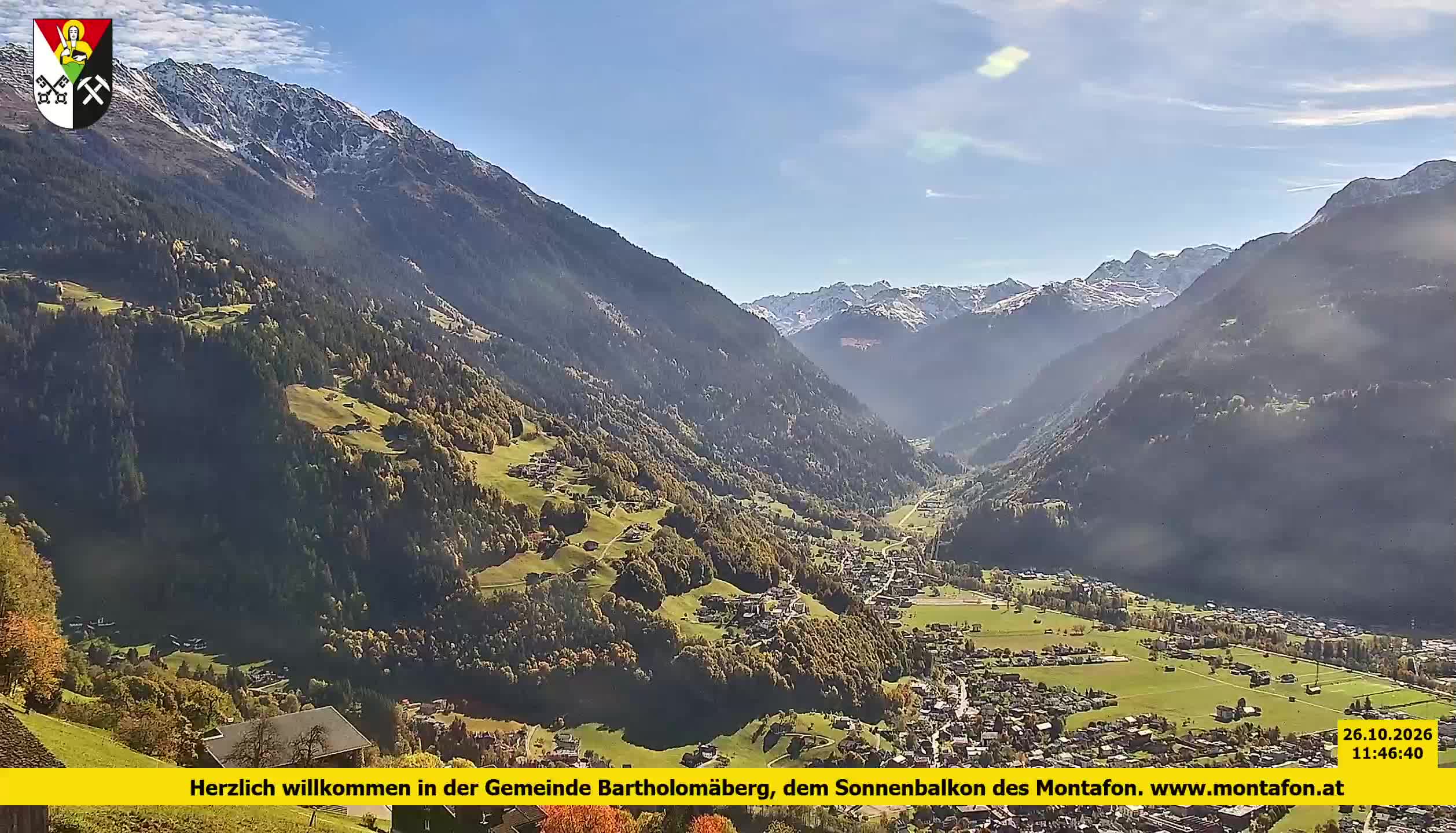 Bartholomäberg | Blick auf Schruns