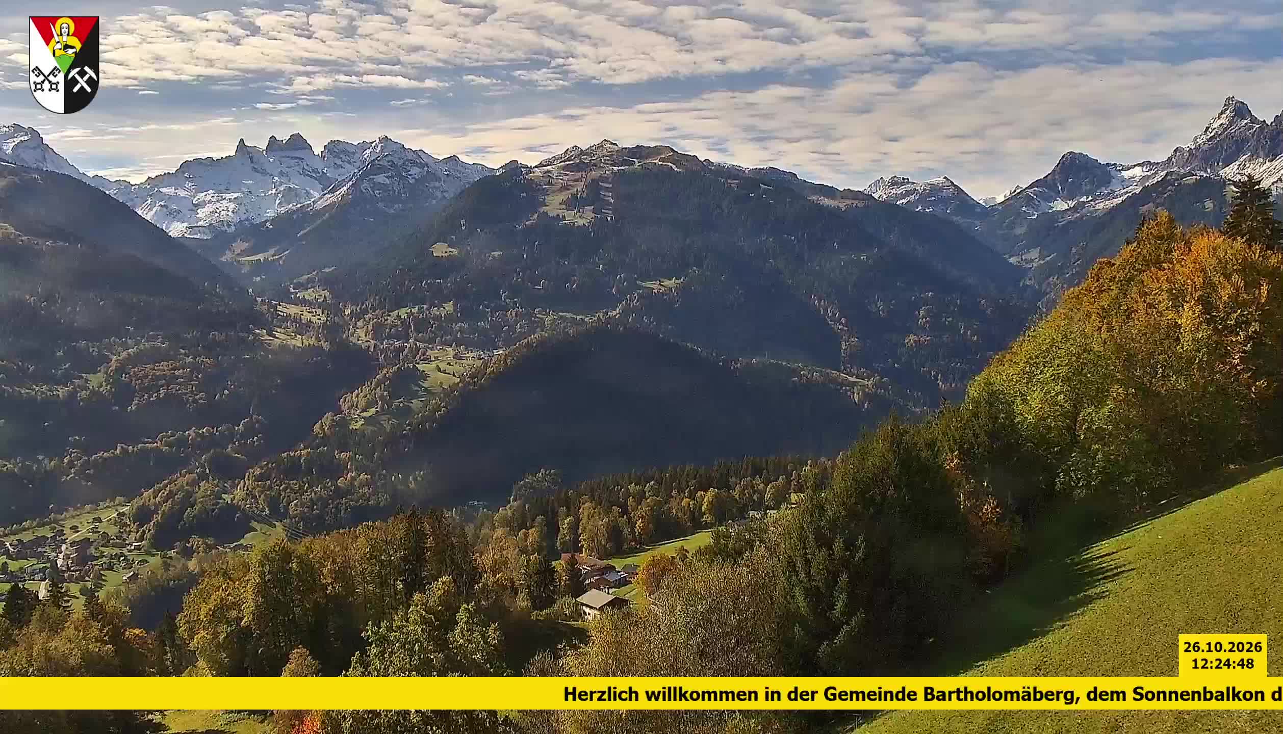 Bartholomäberg | Blick auf Schruns