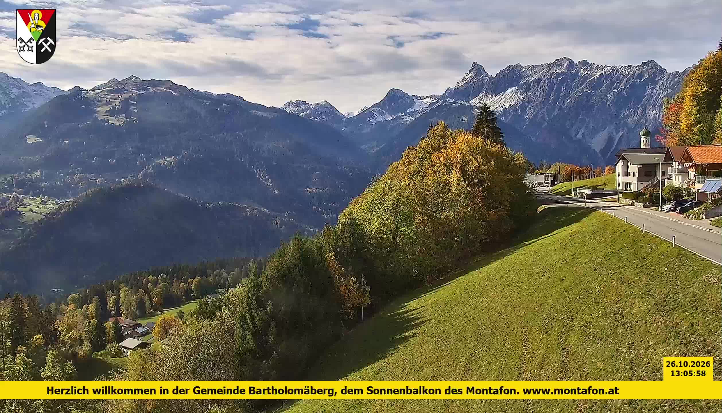 Bartholomäberg | Blick auf Schruns