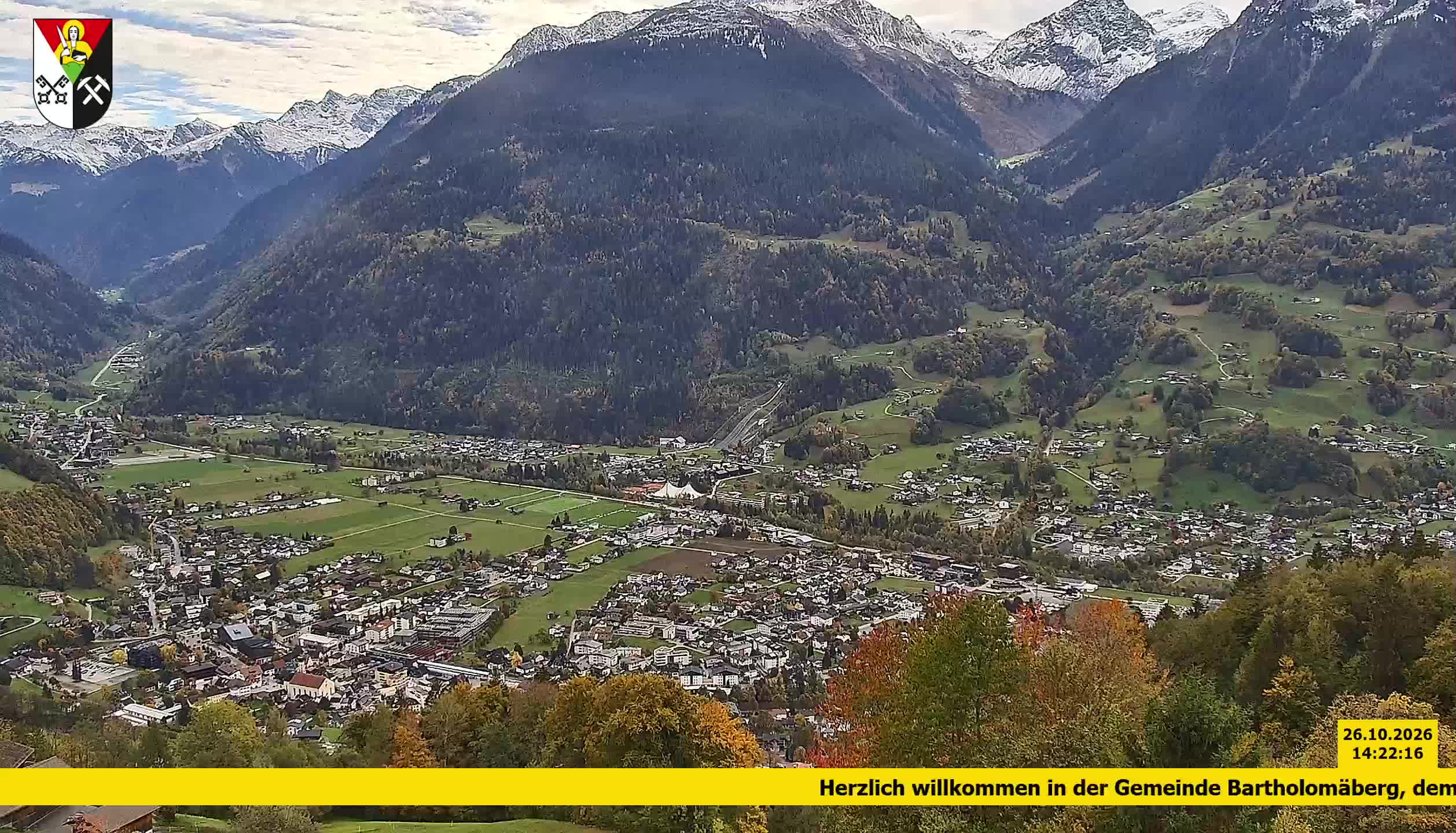 Bartholomäberg | Blick auf Schruns
