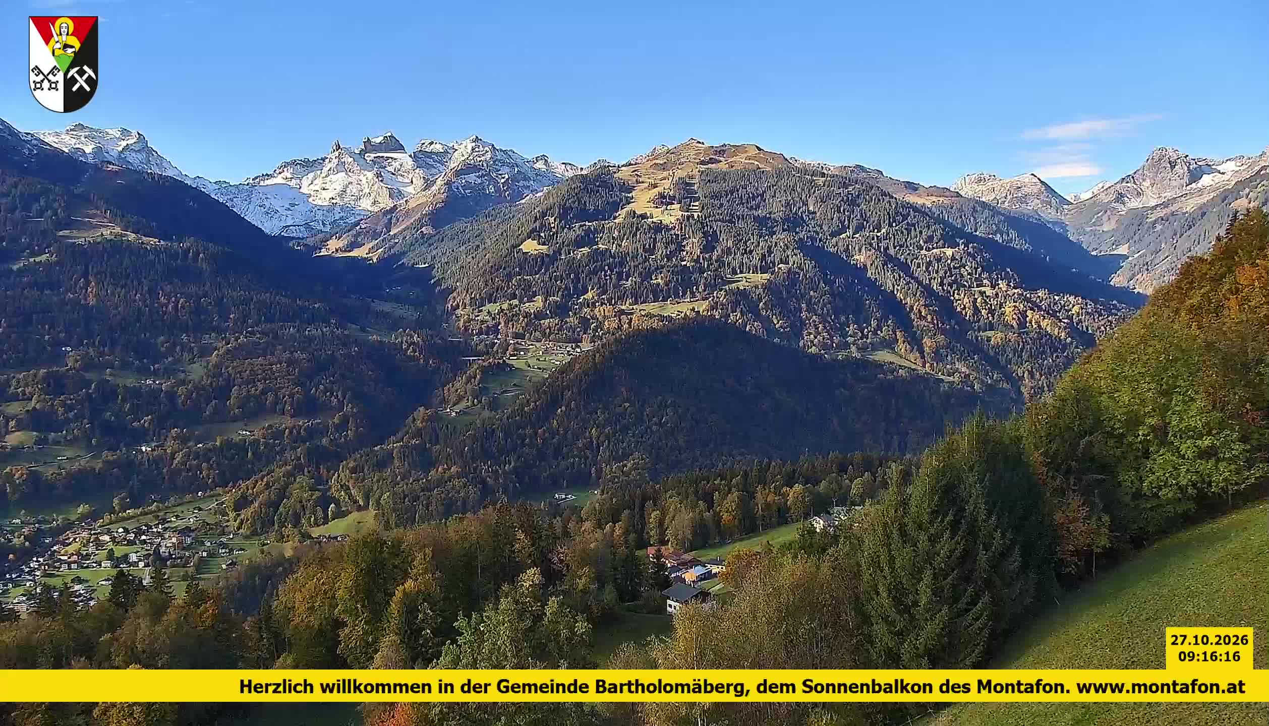 Bartholomäberg | Blick auf Schruns