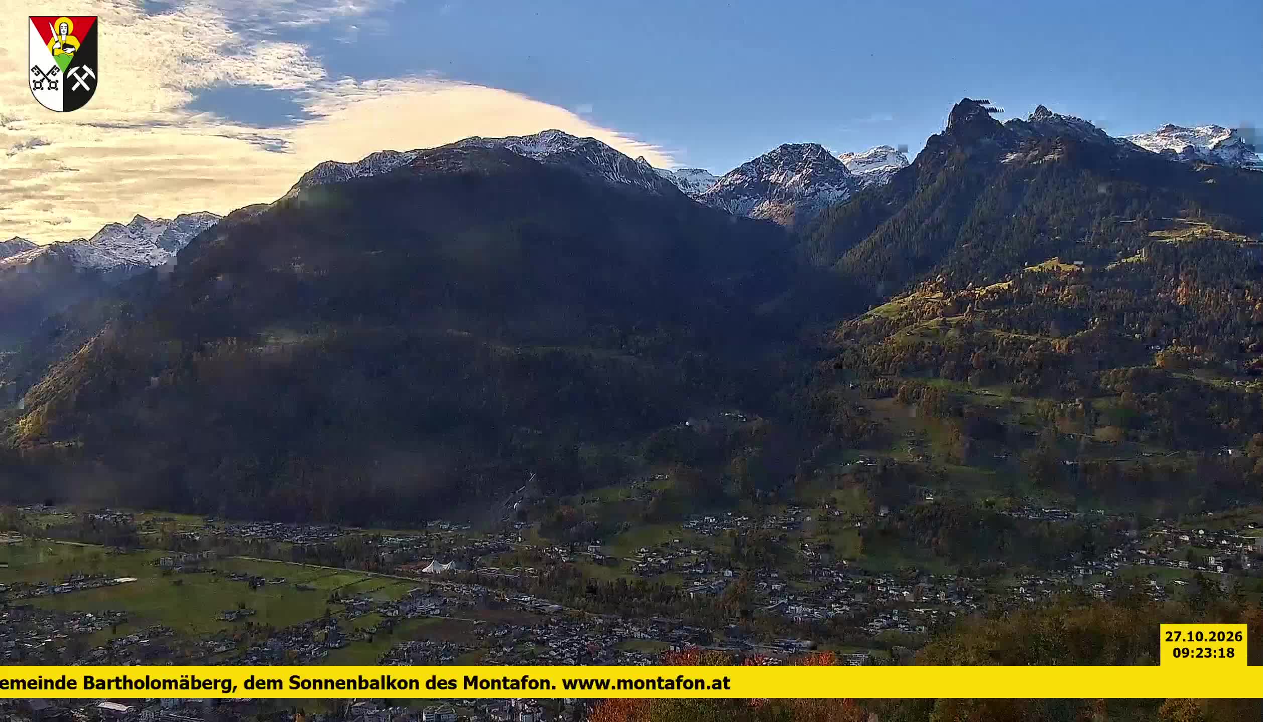 Bartholomäberg | Blick auf Schruns