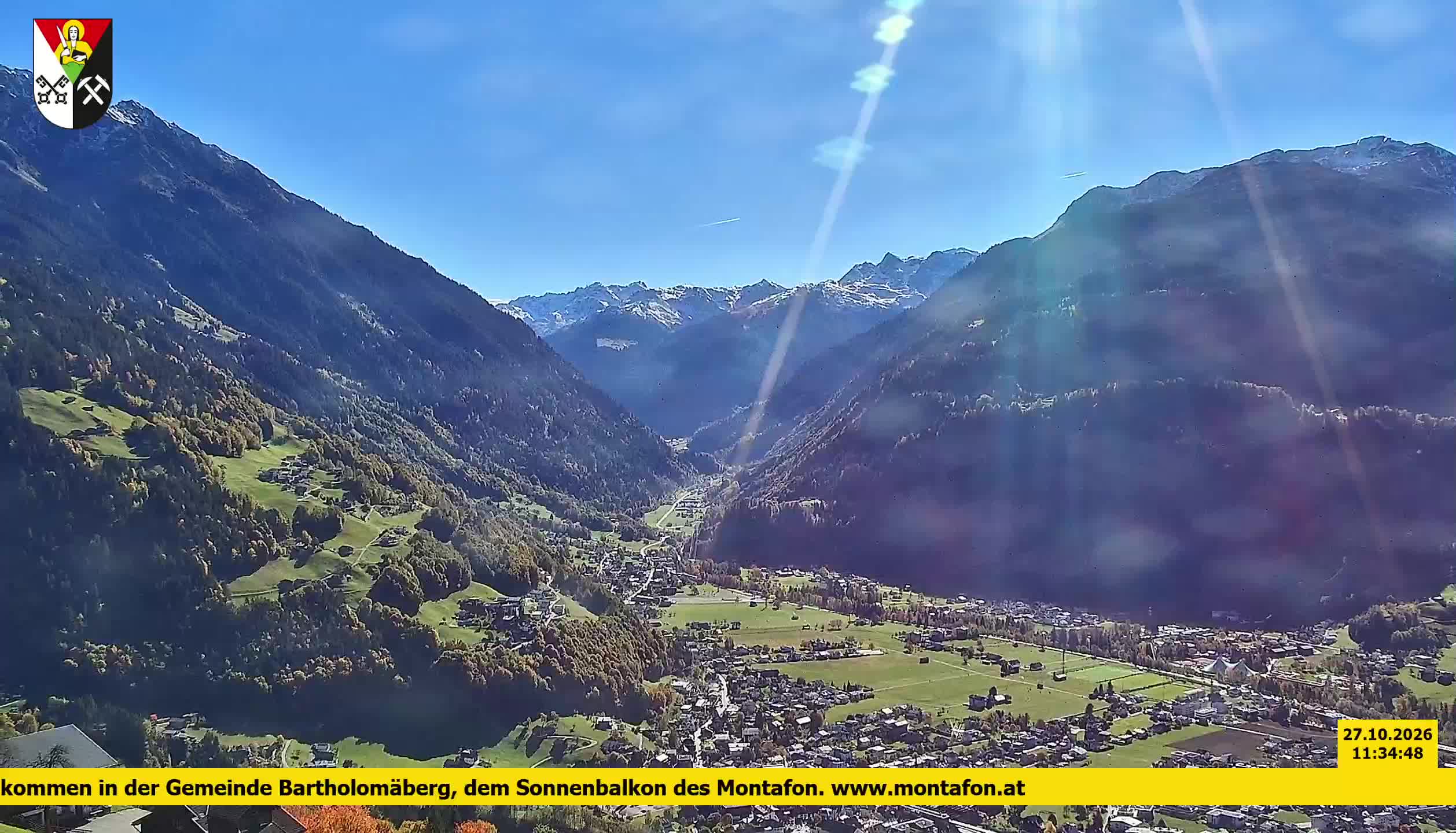 Bartholomäberg | Blick auf Schruns