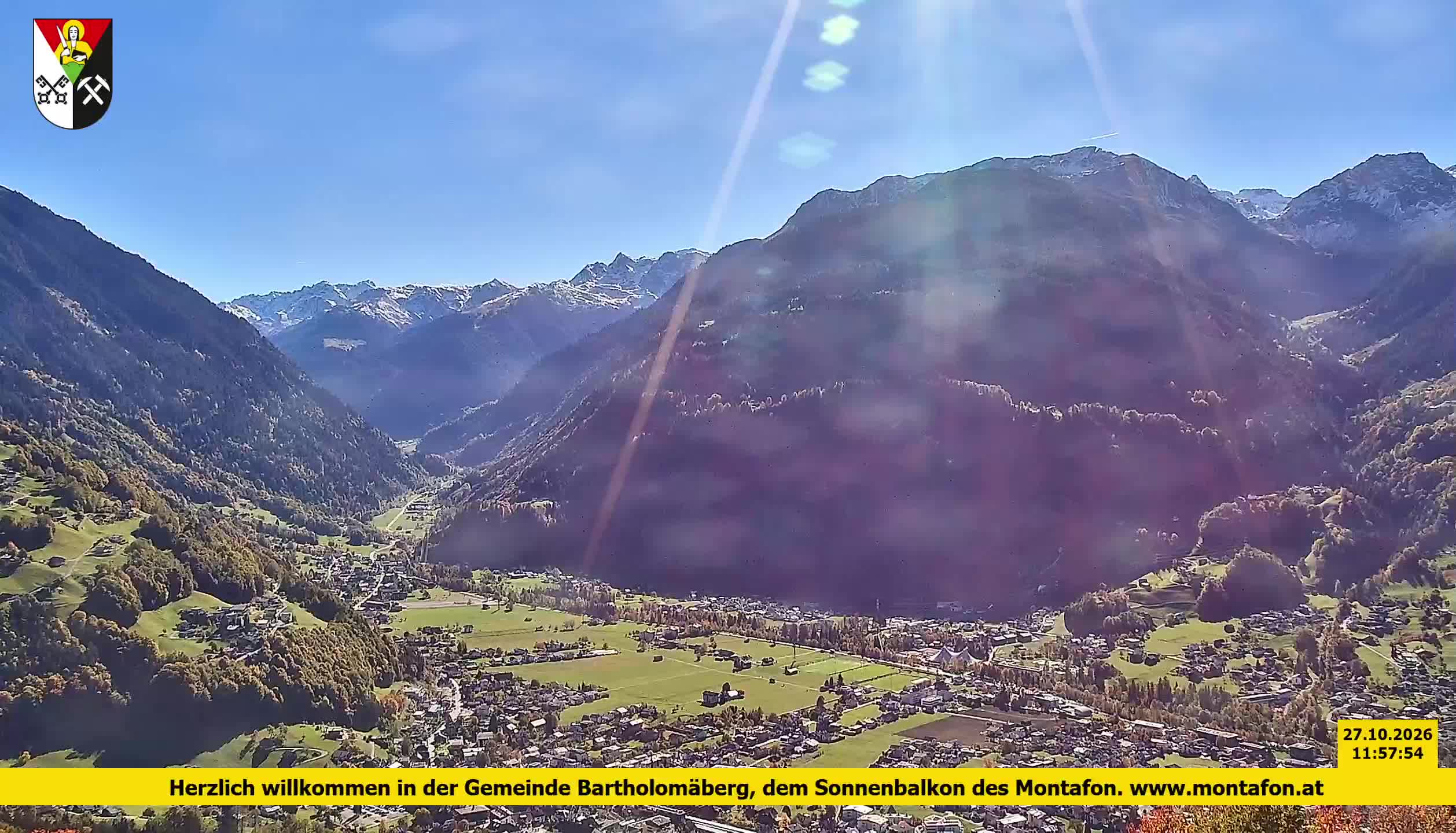 Bartholomäberg | Blick auf Schruns