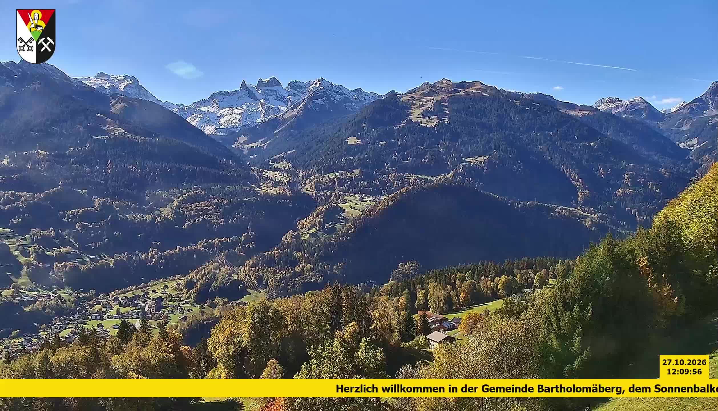 Bartholomäberg | Blick auf Schruns