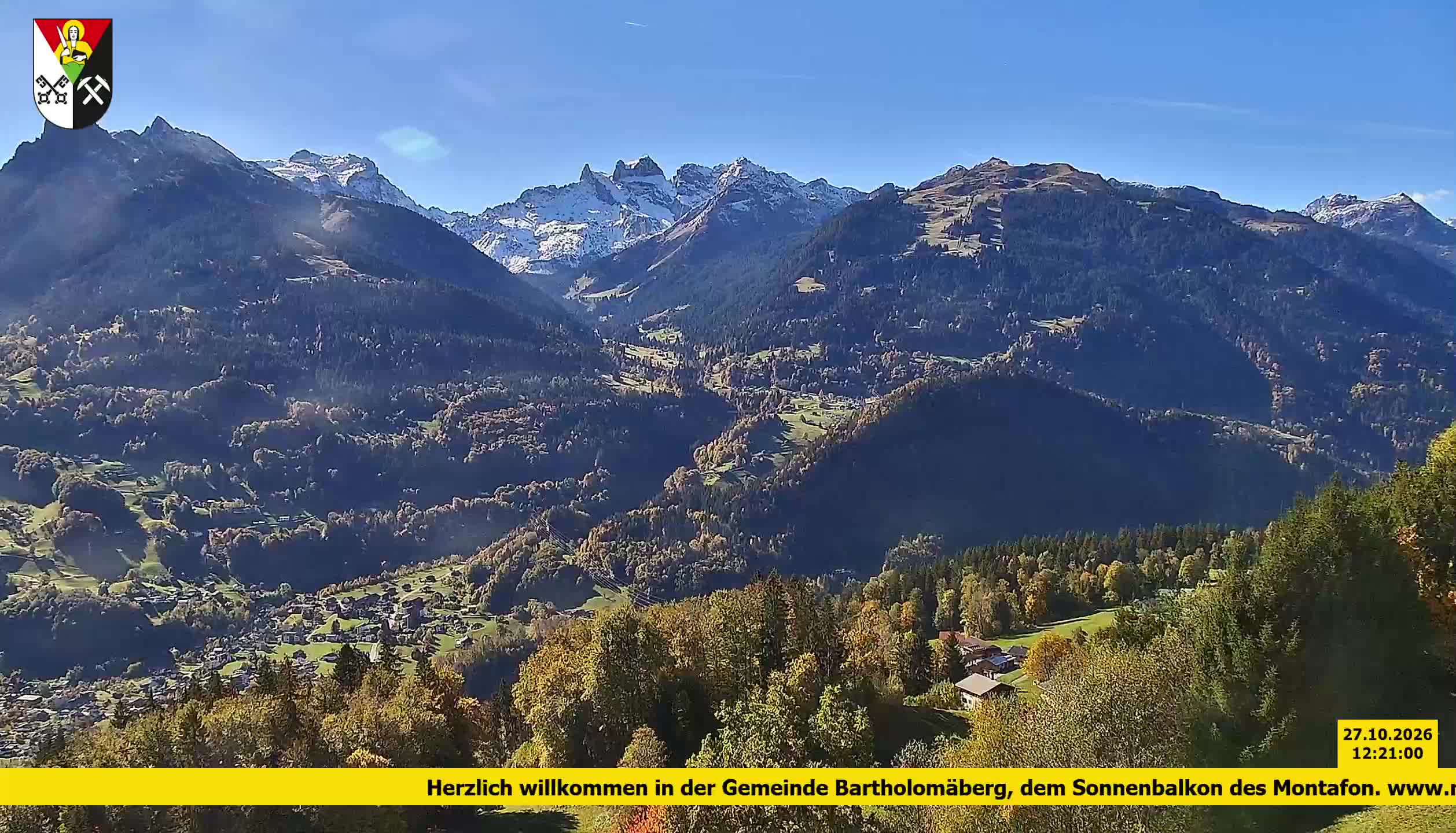 Bartholomäberg | Blick auf Schruns