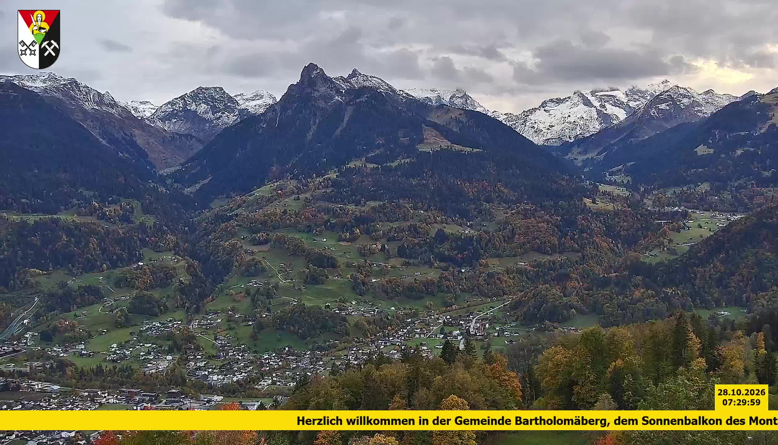 Bartholomäberg | Blick auf Schruns