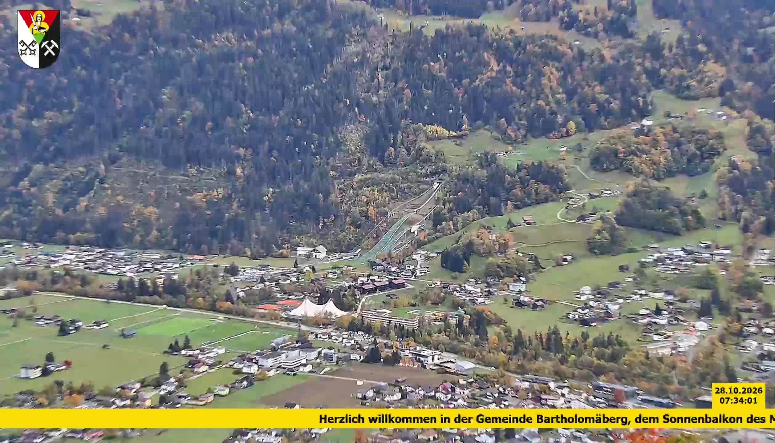 Bartholomäberg | Blick auf Schruns
