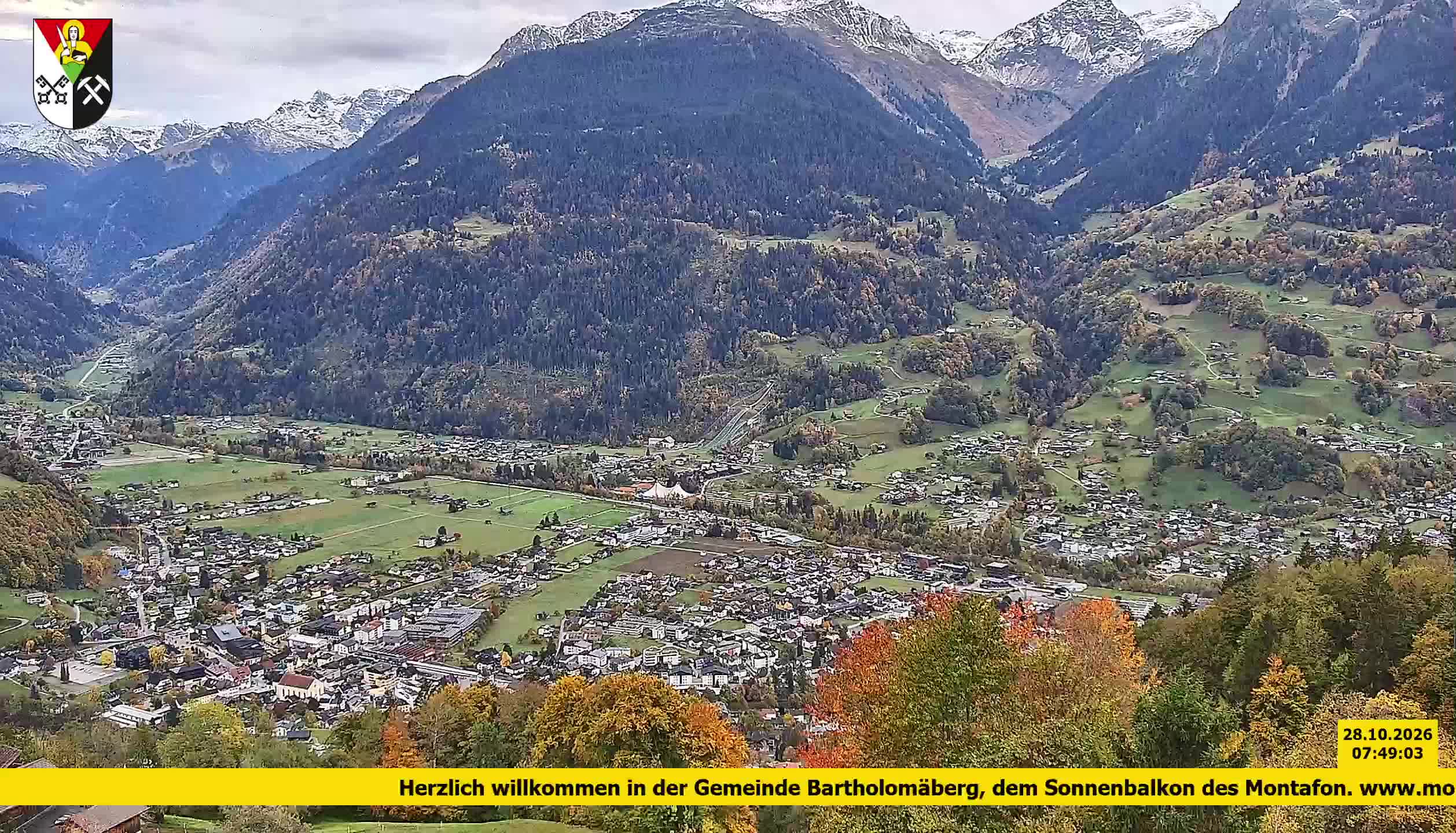 Bartholomäberg | Blick auf Schruns