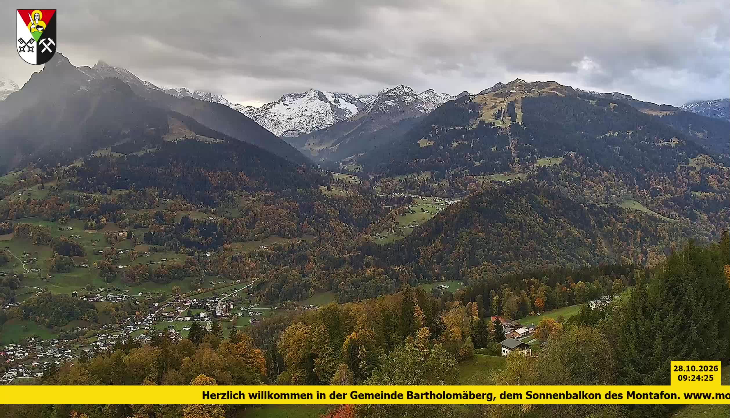 Bartholomäberg | Blick auf Schruns