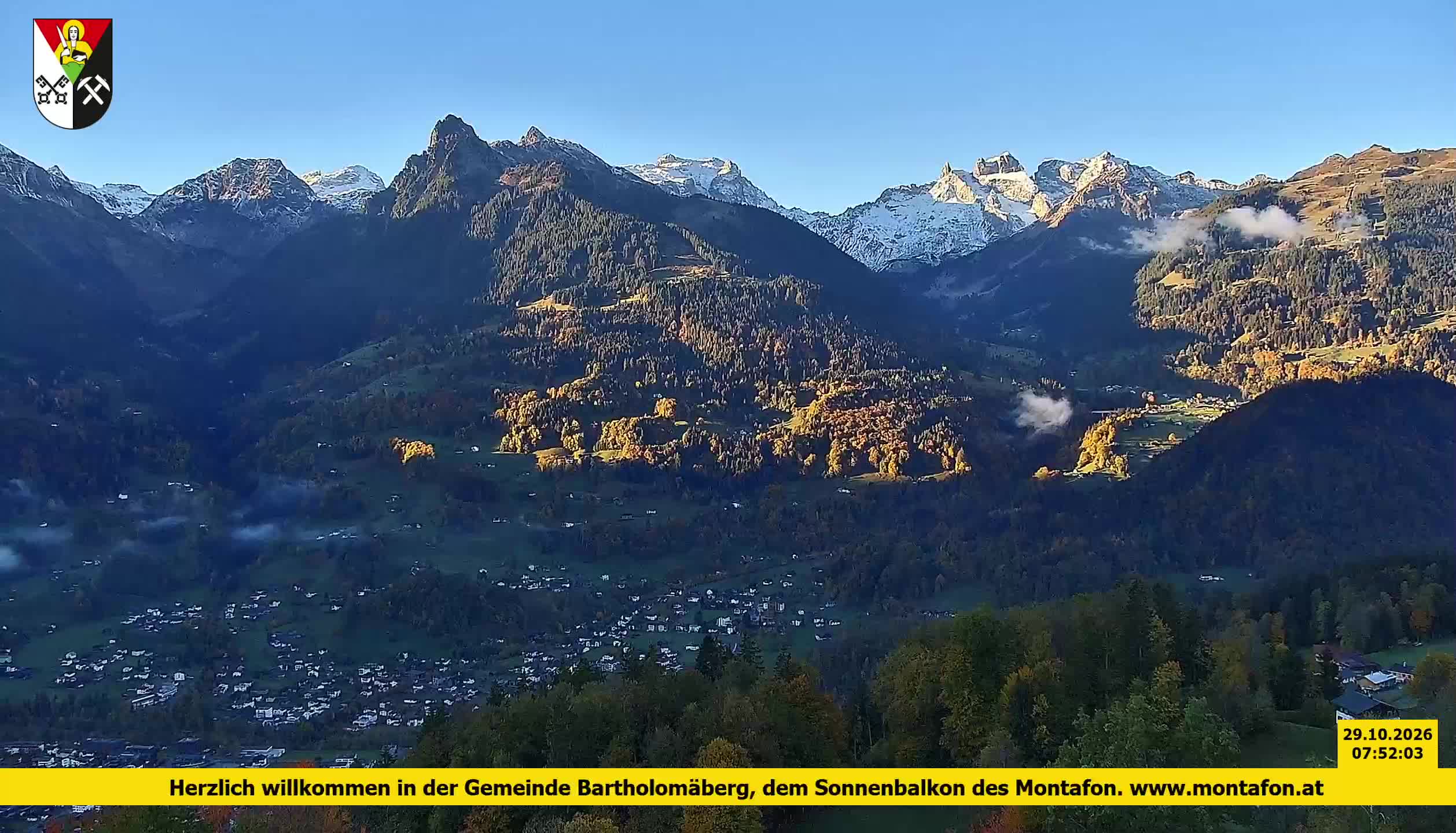 Bartholomäberg | Blick auf Schruns