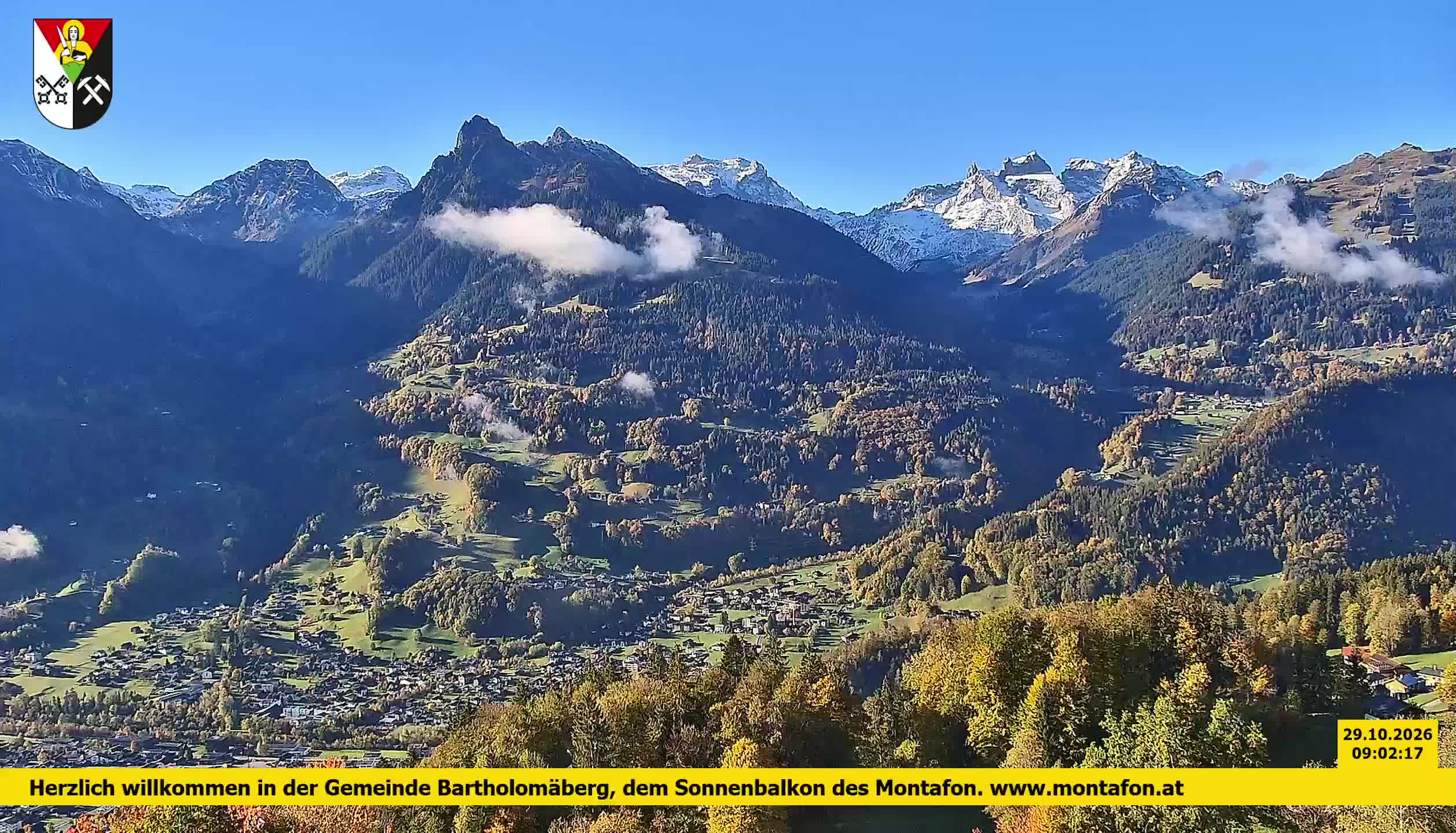 Bartholomäberg | Blick auf Schruns