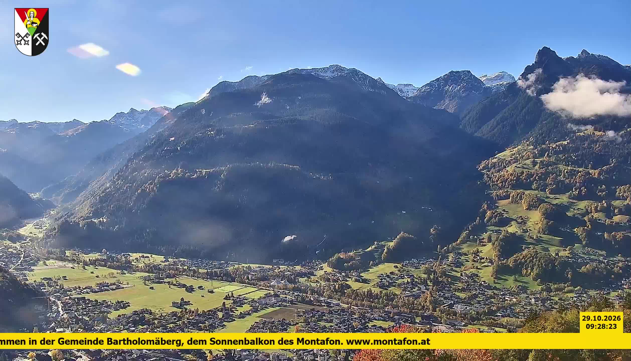 Bartholomäberg | Blick auf Schruns