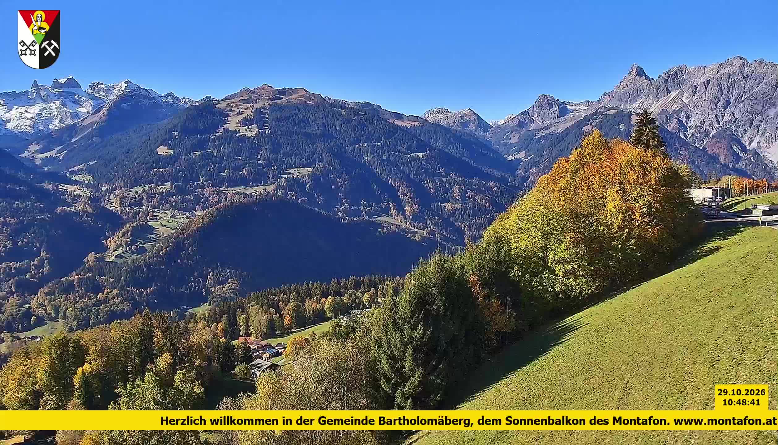 Bartholomäberg | Blick auf Schruns