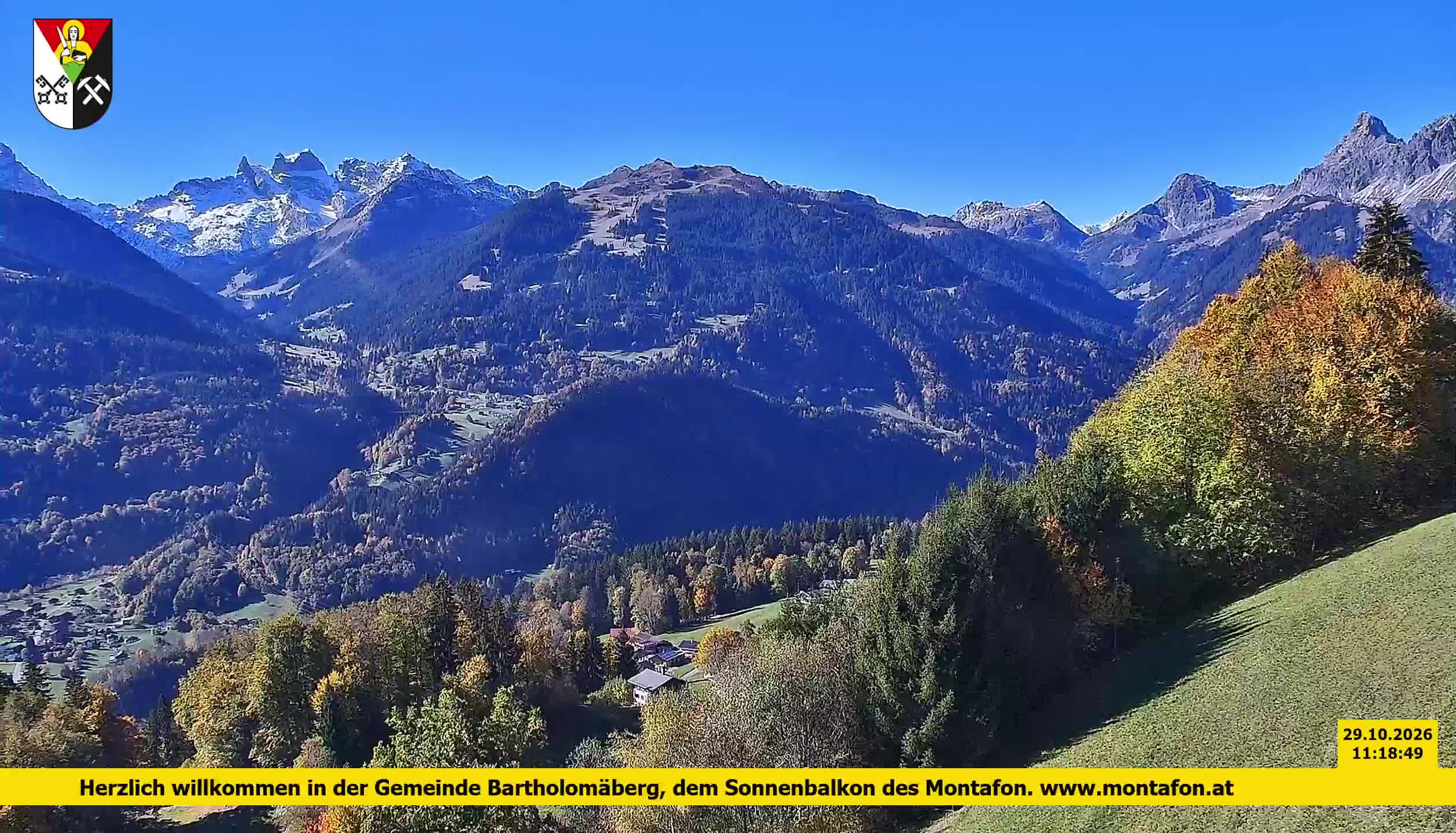 Bartholomäberg | Blick auf Schruns